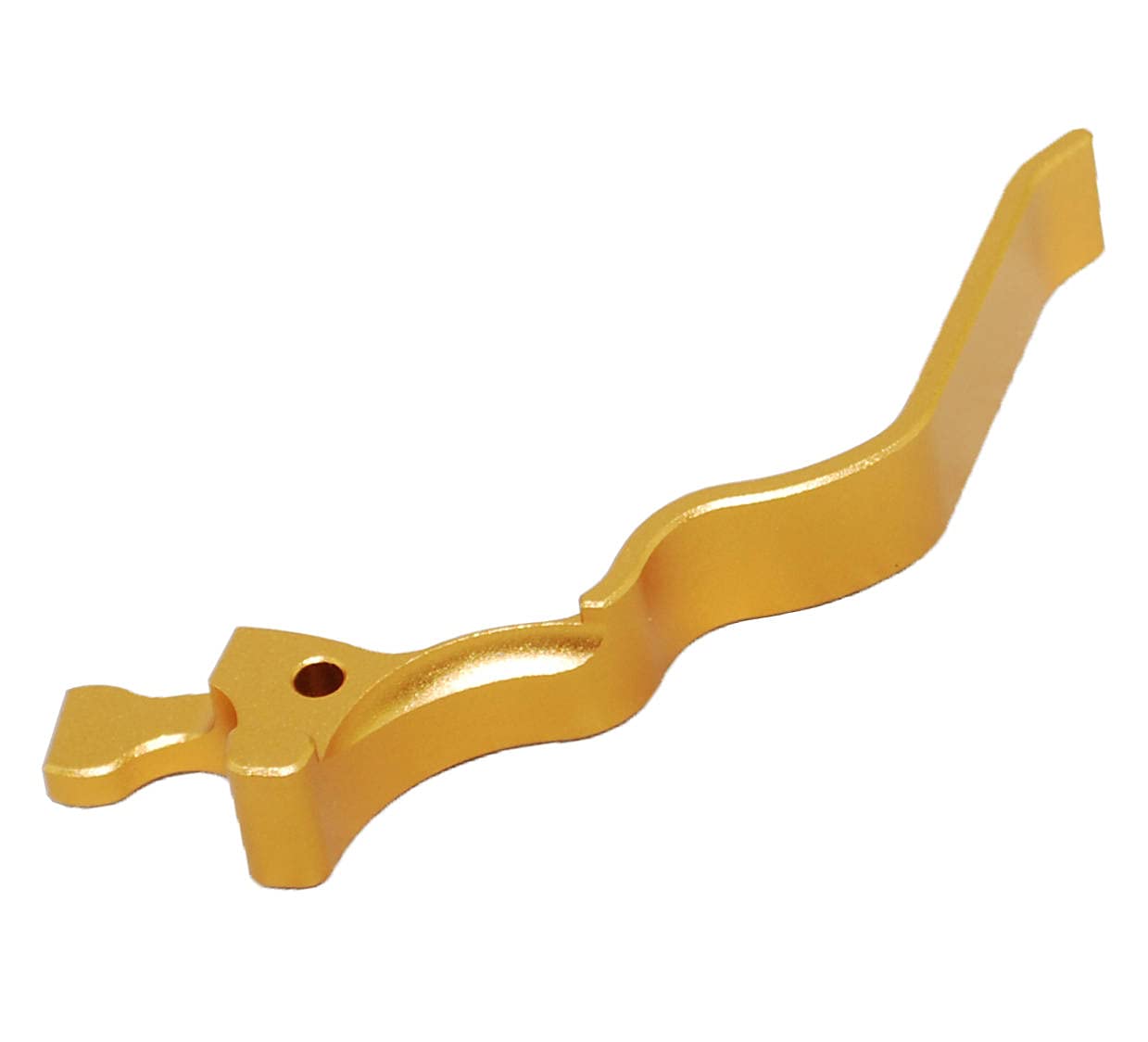Ruger 10/22 Gold Anodized Aluminum Extended Lever - Enhanced Performance & Quick Reloading for Hunting & Target Shooting