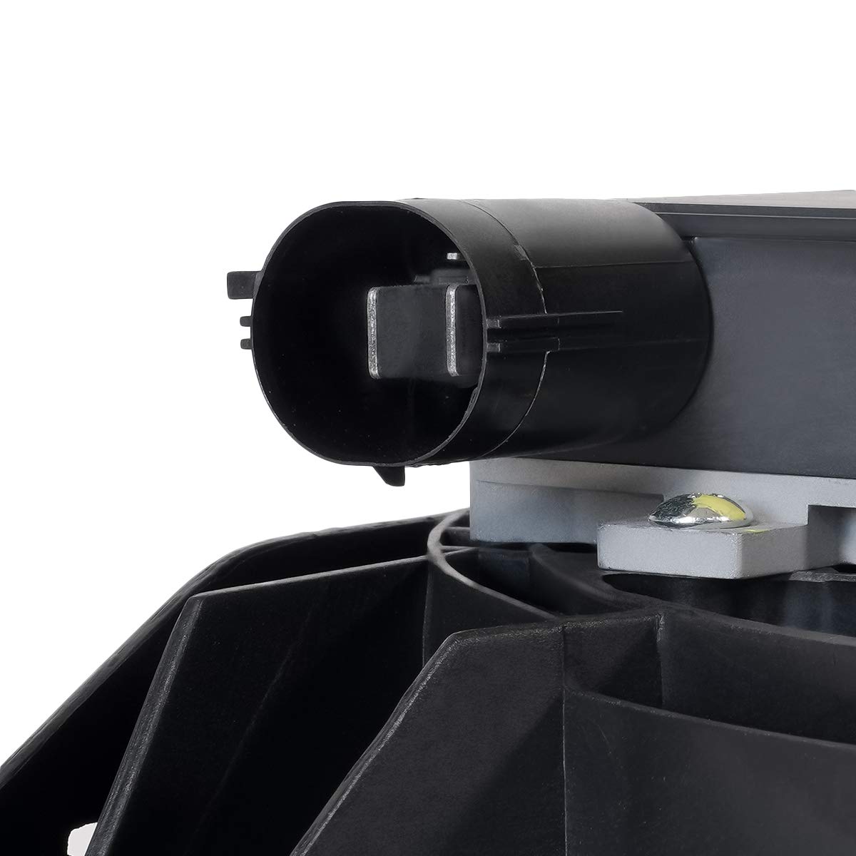 DNA MOTORING OEM-RF-0103 High Performance Radiator Cooling Fan Assembly - Direct Fit Replacement for 1997-2003 Ford Escort & 1997-1999 Mercury Tracer - Enhanced Cooling Efficiency - Black - Perfect for Engine Overheating Prevention & Summer Driving Conditions