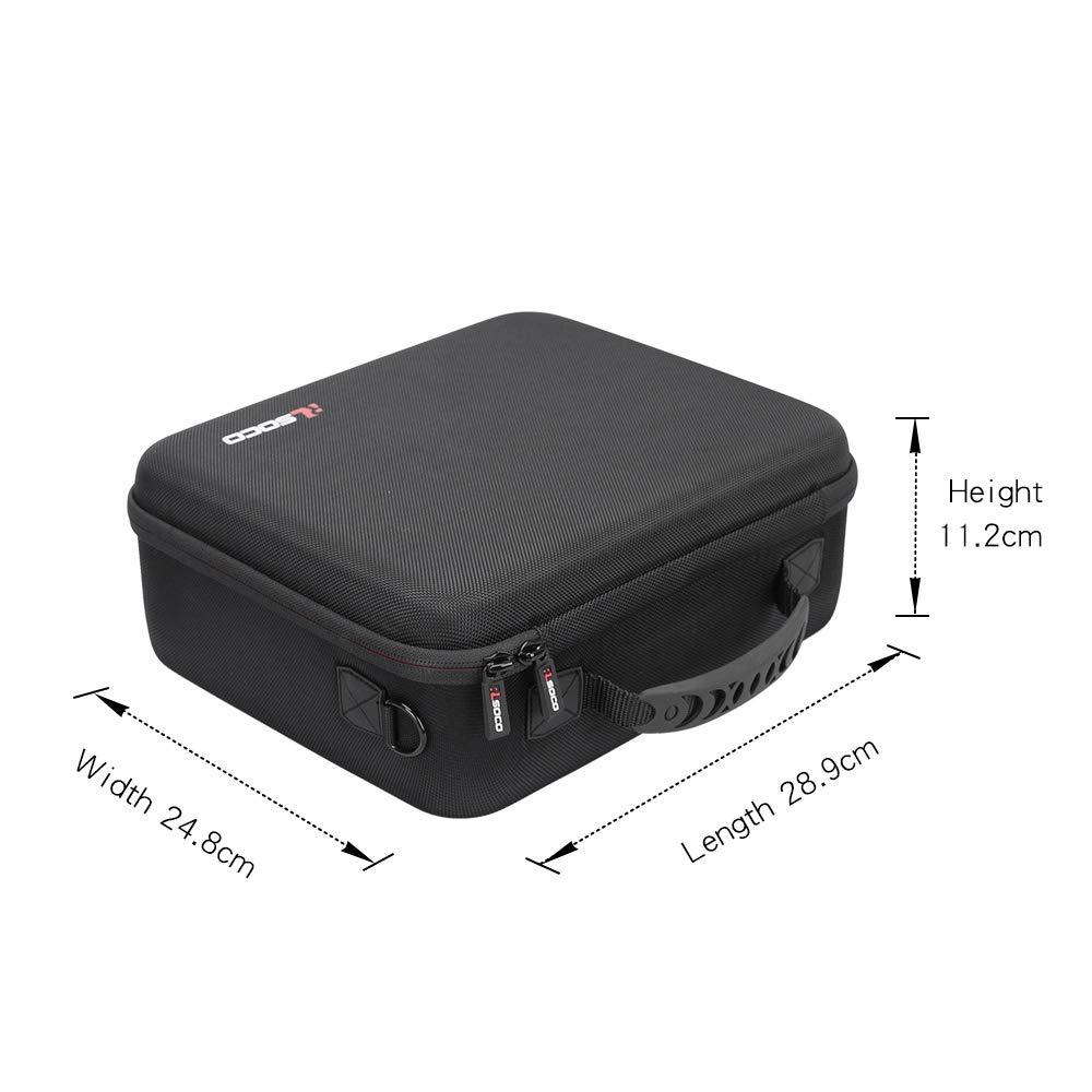DJI Mavic Mini Hard Carrying Case - Waterproof Protective Storage for Mavic Mini Drone, Controller, 8 Batteries, Charger & Propellers | Perfect for Travel, Hiking & Outdoor Photography