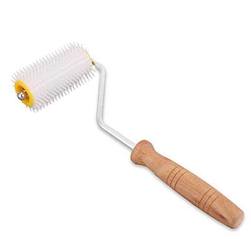 Uncapping Roller for Beekeeping - Stainless Steel Honeycomb Uncapper Tool with Ergonomic Handle - Perfect for Harvesting Honey, Wax Removal, and Beekeeping Supplies (Great for DIY Beekeepers & Apiaries)
