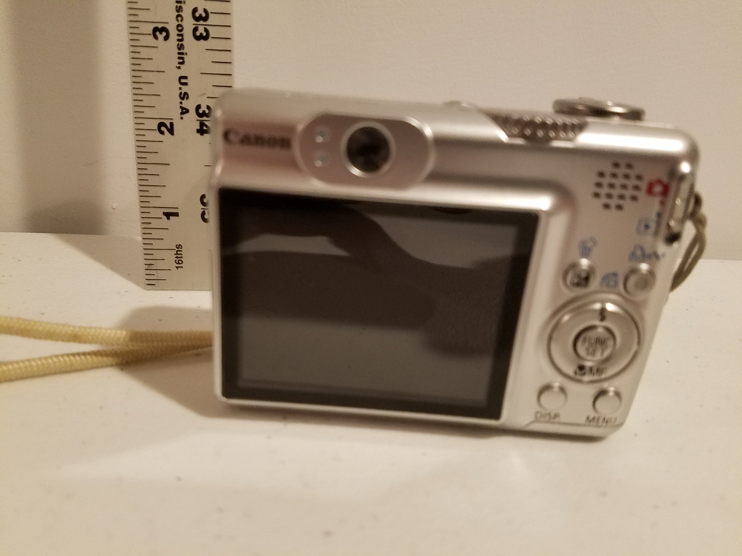 Canon PowerShot A570IS 7.1MP Digital Camera with 4x Optical Image Stabilized Zoom - Compact Point & Shoot Camera for Travel, Family Photos & Everyday Use (Discontinued Model)