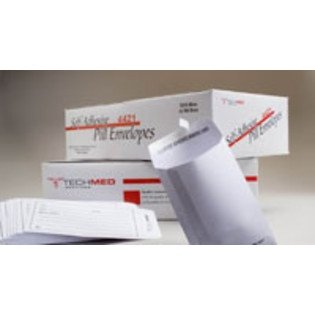Discreet Pill Envelopes for Medication Storage & Travel - Small White Paper Medicine Pouches for Organizing Pills, Vitamins, and Supplements - Perfect for Daily Use, Travel, and Emergency Kits