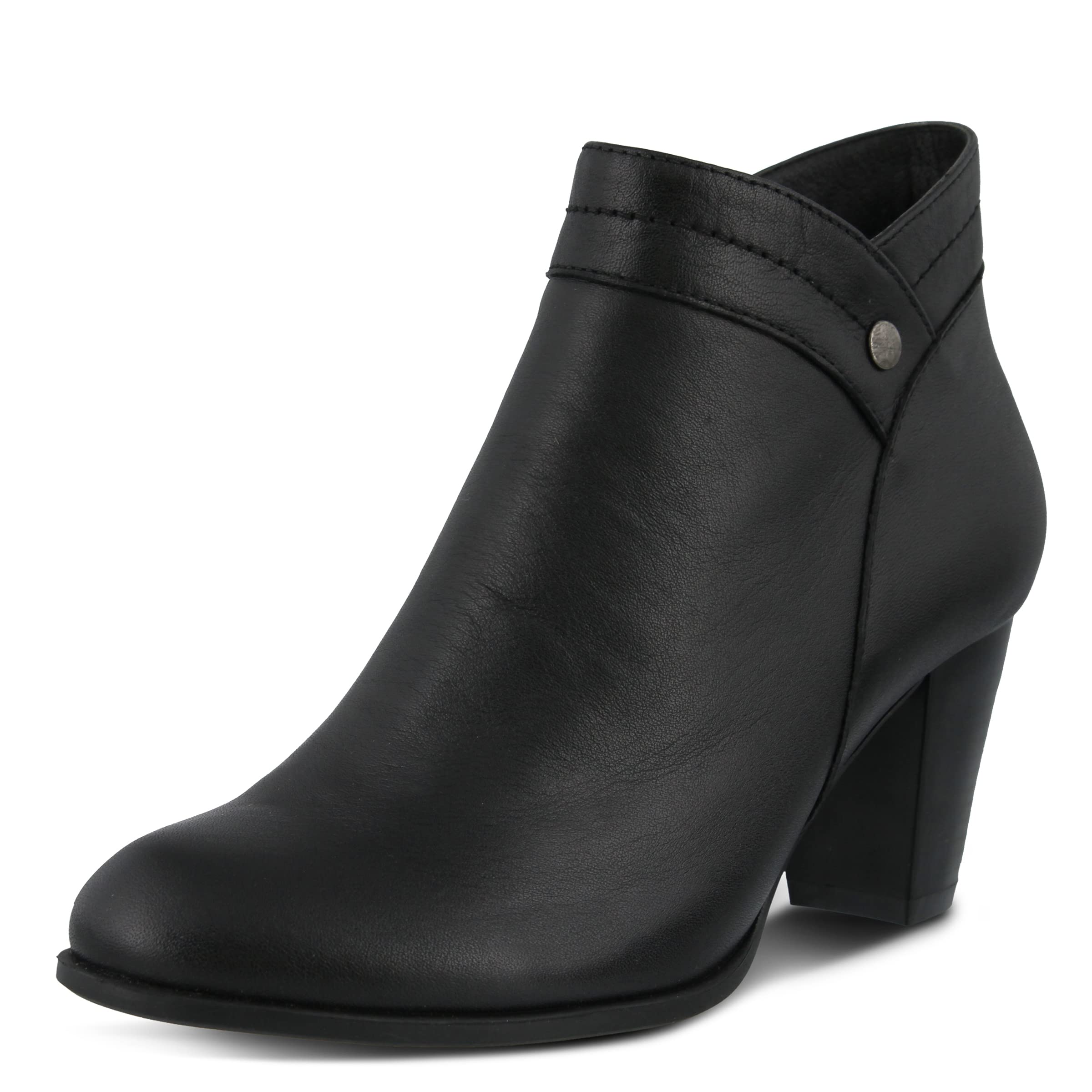 Spring Step Women's Itilia Ankle Bootie - Comfortable Casual Booties for Women, Fashion Chunky Heel Ankle Boots for Fall & Winter | Perfect for Office, Date Night & Everyday Wear