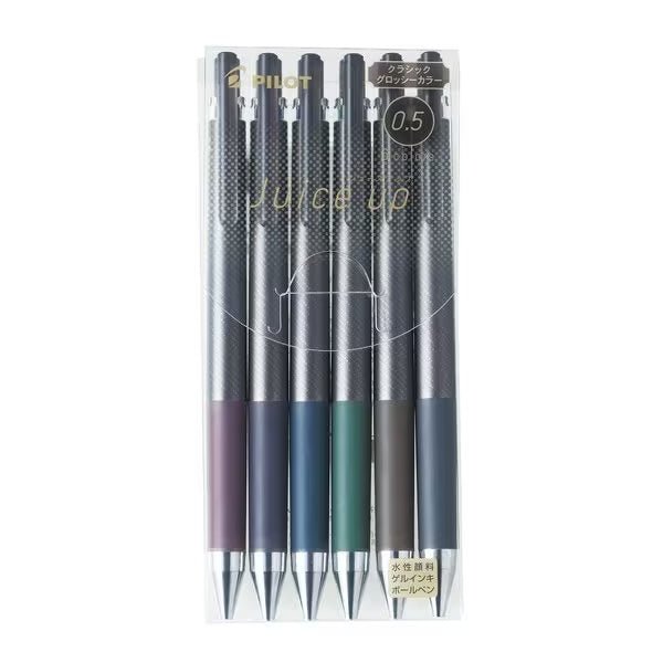 Pilot Juice Up Gel Ink Pen Set - 0.4mm Fine Point, 12 Vibrant Glossy Colors for Smooth Writing - Perfect for Note Taking, Journaling & Office Use