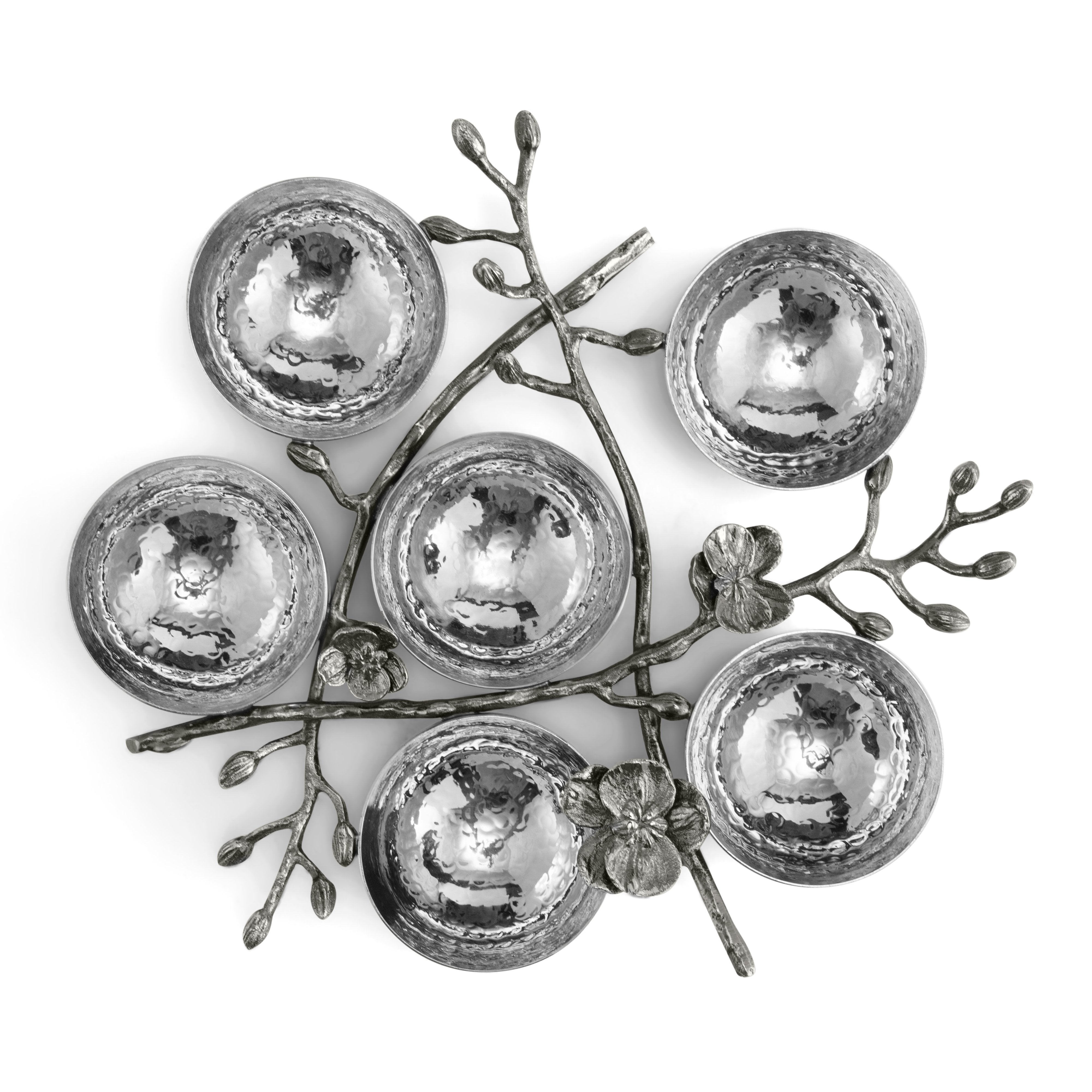 Handmade Black Orchid Seder Plate for Passover - Ceramic Judaica Dinnerware for Jewish Holiday Traditions - Perfect for Family Gatherings & Religious Celebrations