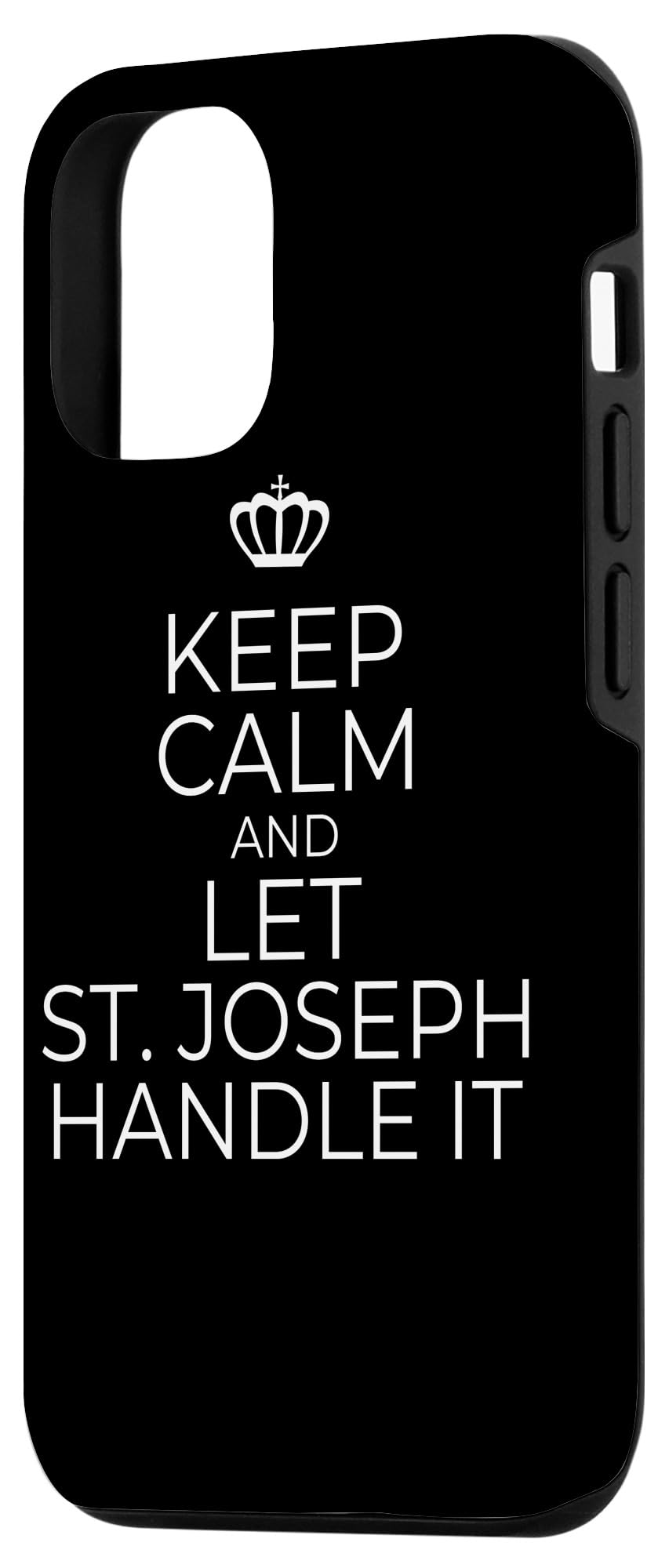 Funny St. Joseph's Day iPhone 12/12 Pro Case - Catholic Saint Design - Perfect for Religious Holidays & Everyday Protection