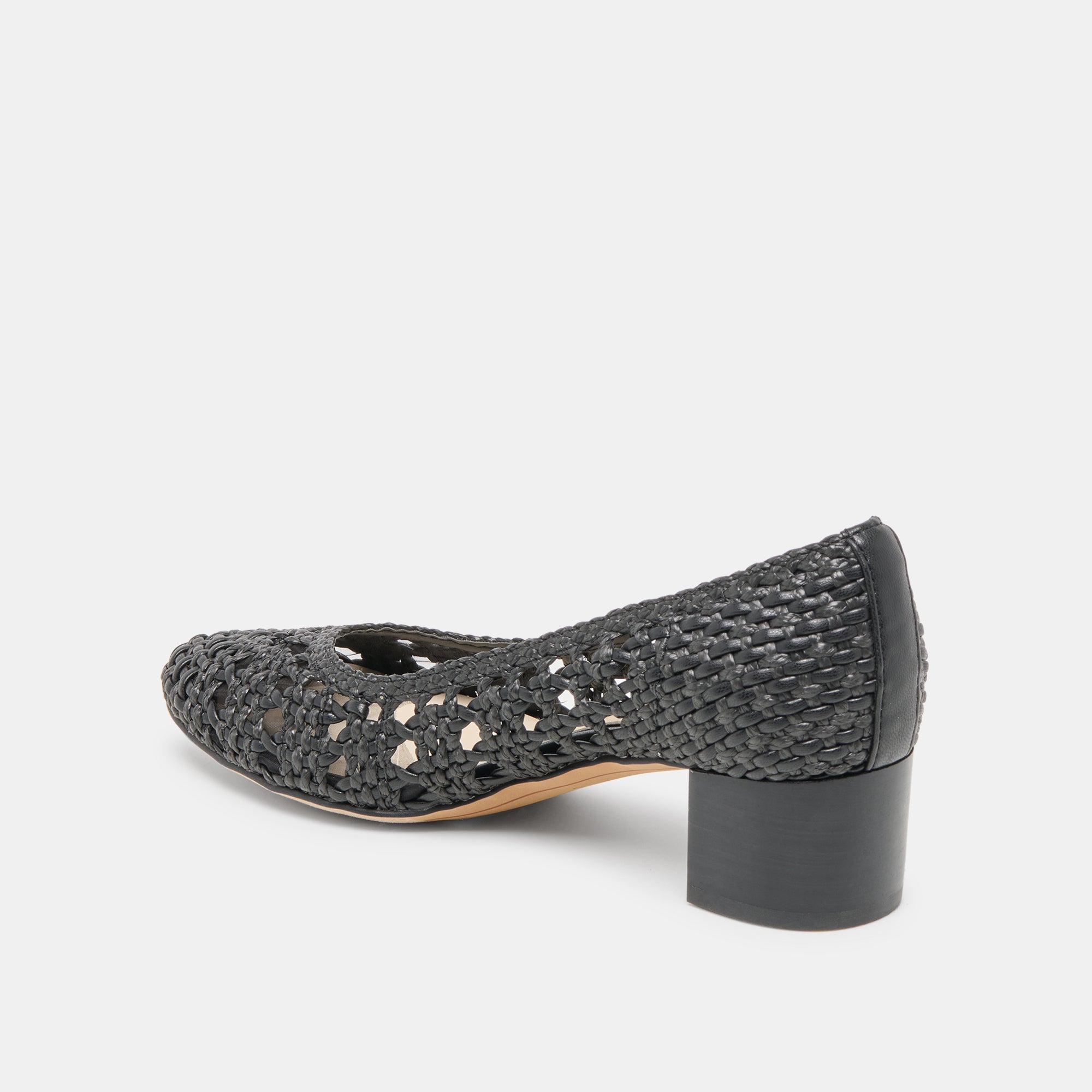 LULA Women's Black Woven Raffia High Heels Sandals - Perfect for Summer Weddings, Beach Parties & Evening Events