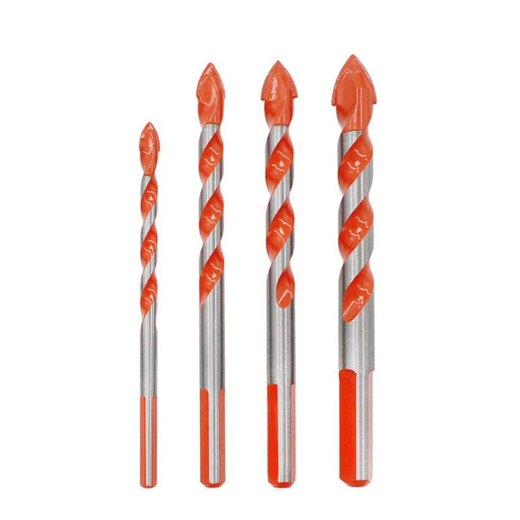 6-12mm Ultimate Hole Multifunctional Punching Bits - Glass & Ceramic Drill Tool Set with Saw Kit for Home Improvement | Perfect for DIY Projects, Tile Cutting, and Craft Work