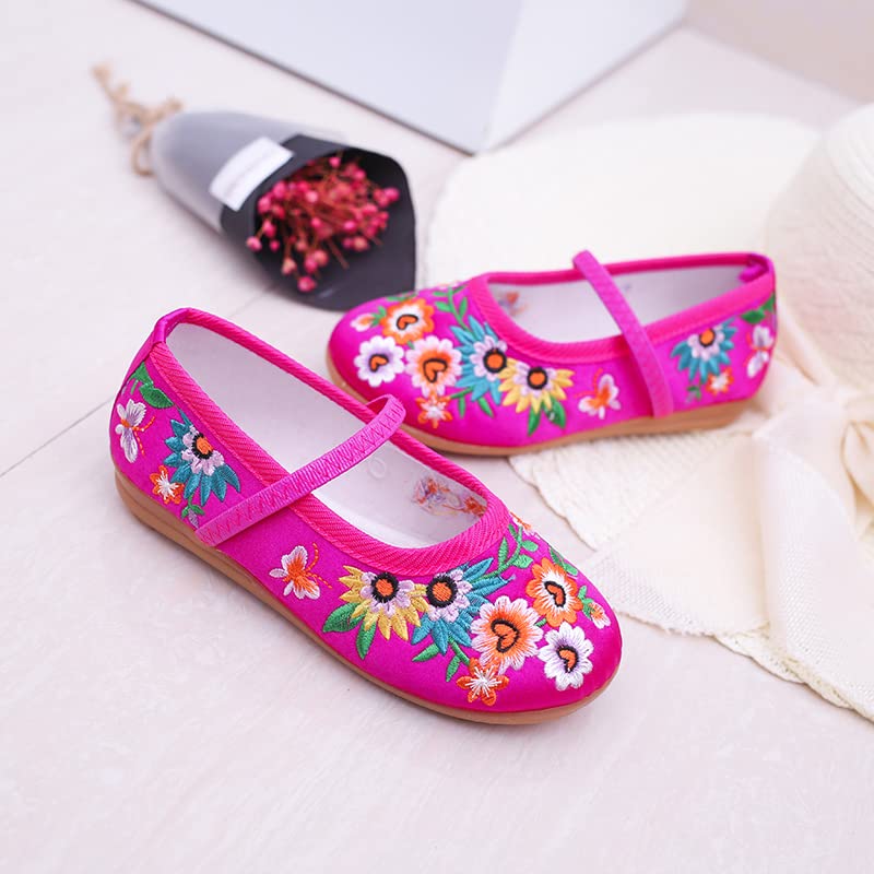 Encanto Mirabel Dress Up Shoes for Girls - Isabela Madrigal Princess Costume Shoes for Cosplay & Halloween | Disney-Inspired Kids' Party Footwear | Perfect for Birthday, Dress-Up & Role Play