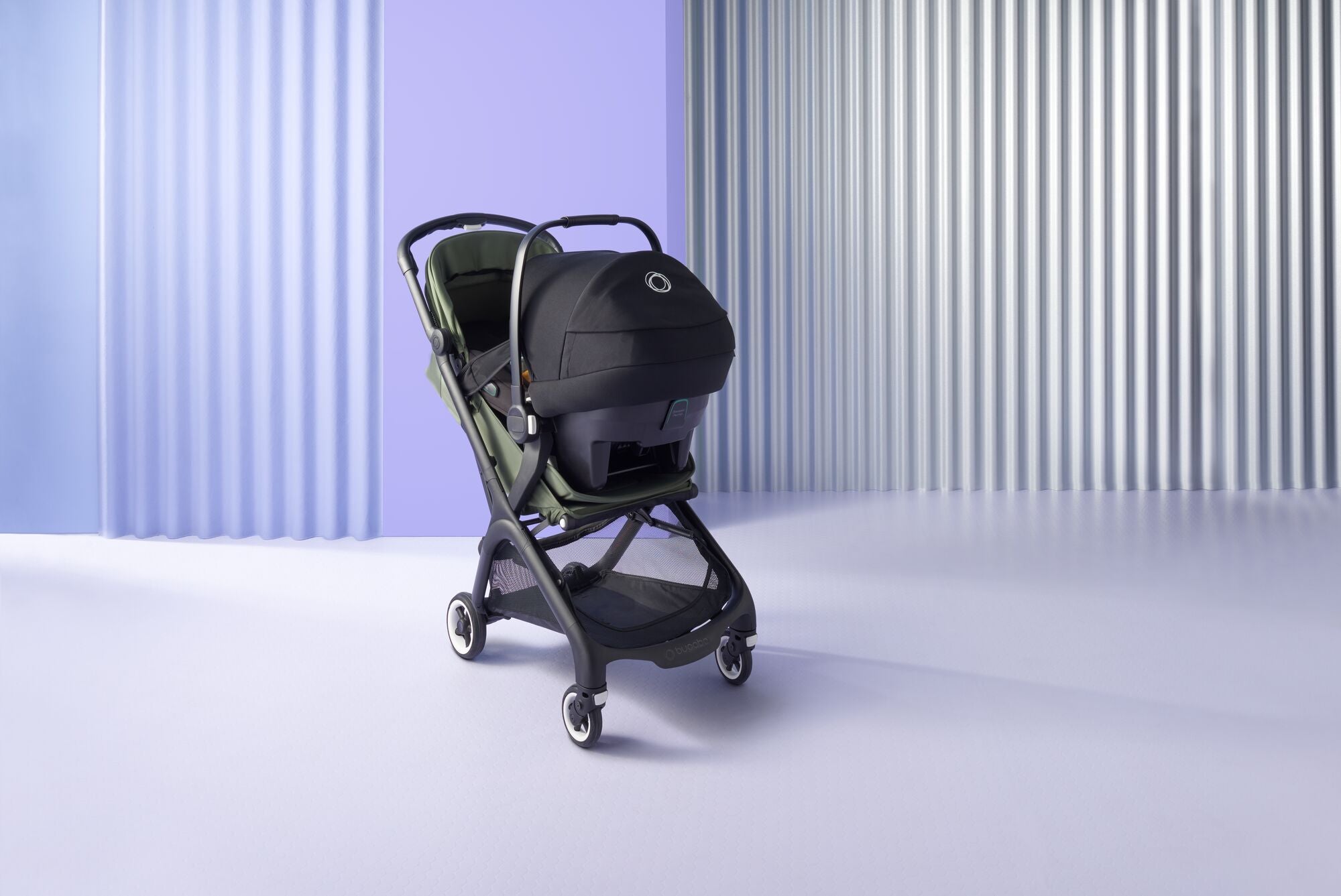 Bugaboo Butterfly Lightweight Compact Travel Stroller - Foldable & Portable Baby Stroller for Airplanes & Outings | Damaged Box | Perfect for Travel, Shopping & City Walks