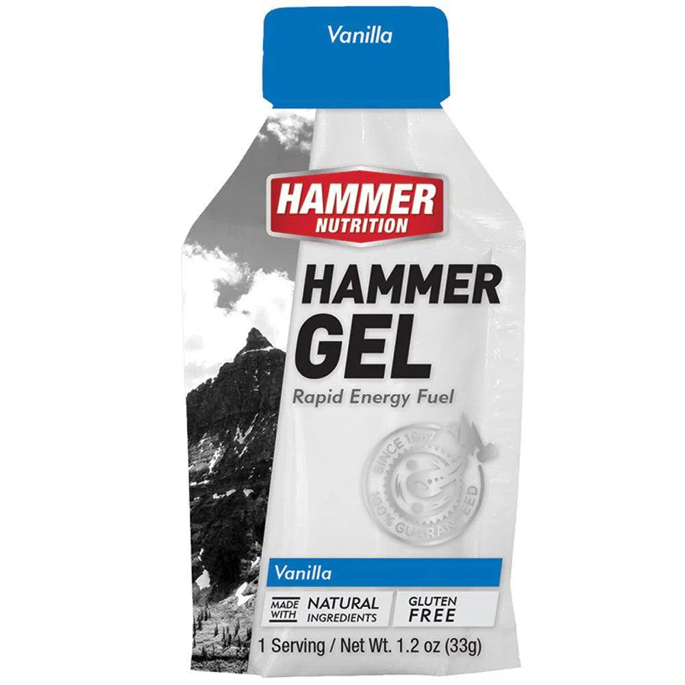 Hammer Nutrition Hammer Gel - Energy Gel for Endurance Athletes | Fast-Acting Carbohydrate Fuel for Running, Cycling & Triathlon Training