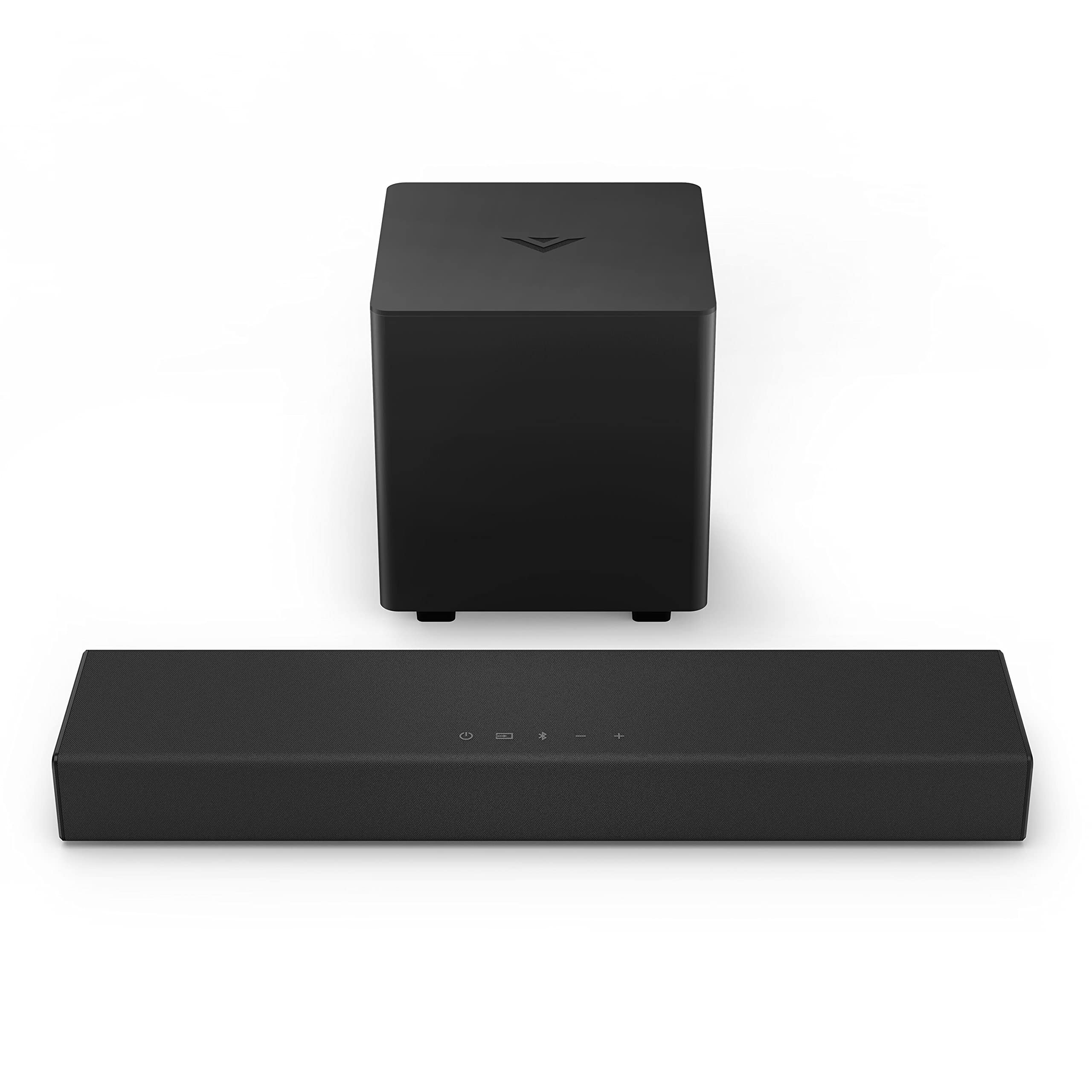 VIZIO SB2021n-J6 2.1 Channel Home Theater Sound Bar with Wireless Subwoofer | DTS Virtual:X Surround Sound | Bluetooth Streaming | Voice Assistant Compatible | Includes Remote Control | Perfect for Movies, Music & Gaming in Living Rooms & Bedrooms