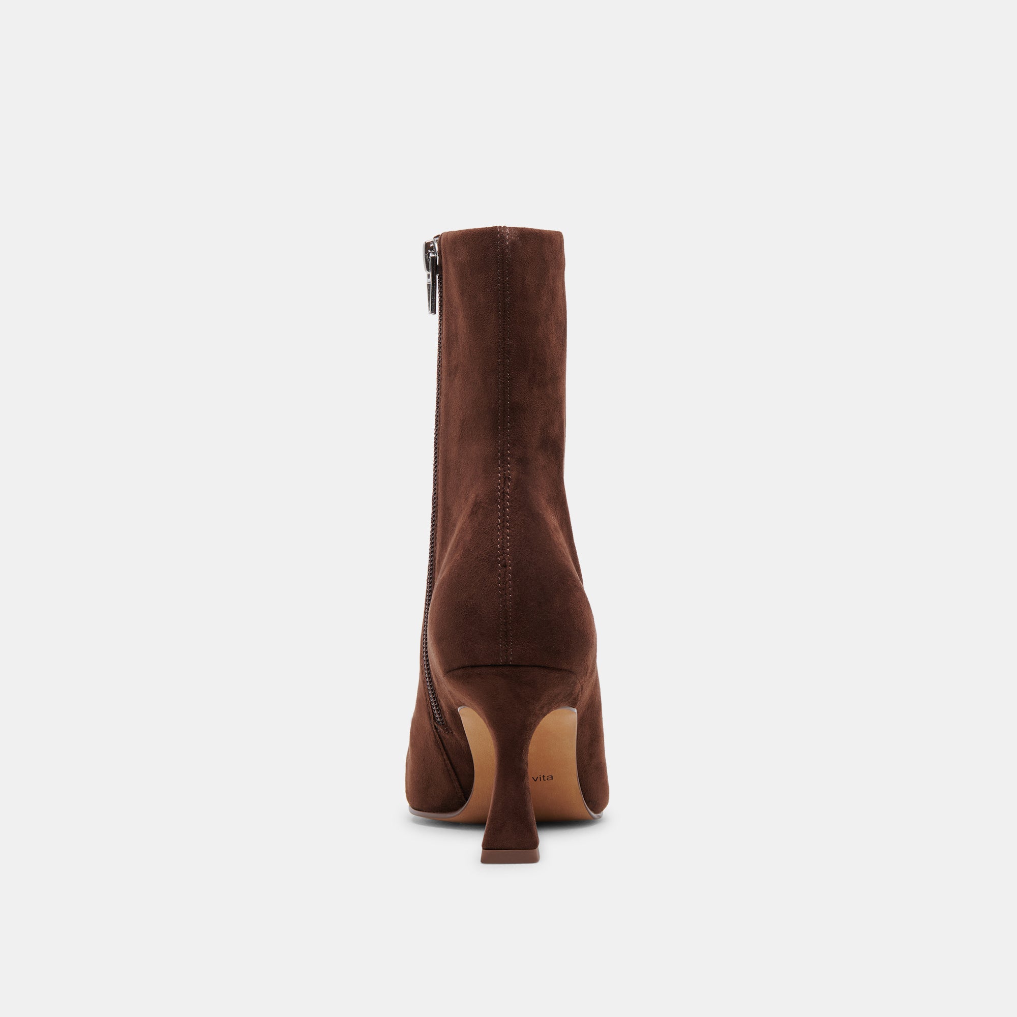 GLAMOR BOOTS DK BROWN STELLA SUEDE - Women's Fashion Ankle Boots for Fall & Winter, Comfortable & Stylish for Casual Outings, Work & Date Nights
