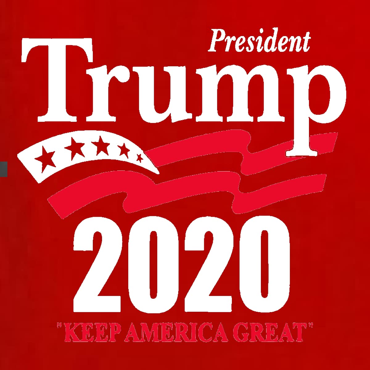 Wild Bobby Keep America Great Patriotic Trump 2020 Political Graphic Tank Top for Men - Perfect for Campaign Rallies, 4th of July Celebrations & Conservative Events