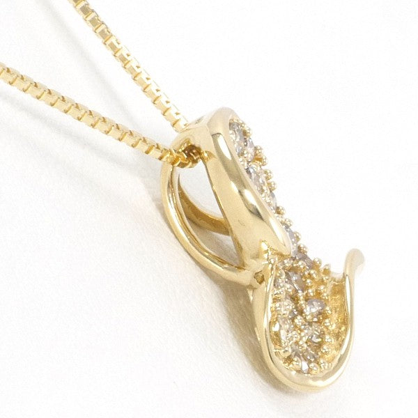 18K Yellow Gold Brown Diamond Necklace for Women - Elegant Jewelry Gift for Anniversary, Birthday & Special Occasions