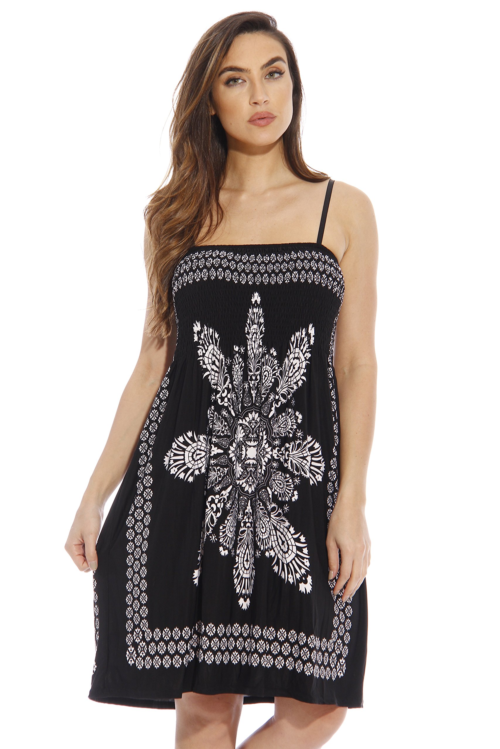 Just Love Summer Dresses for Women - Flowy Sundress in Petite to Plus Size (XS-3XL) - Beach Cover Up, Vacation Outfit, Casual Day Dress