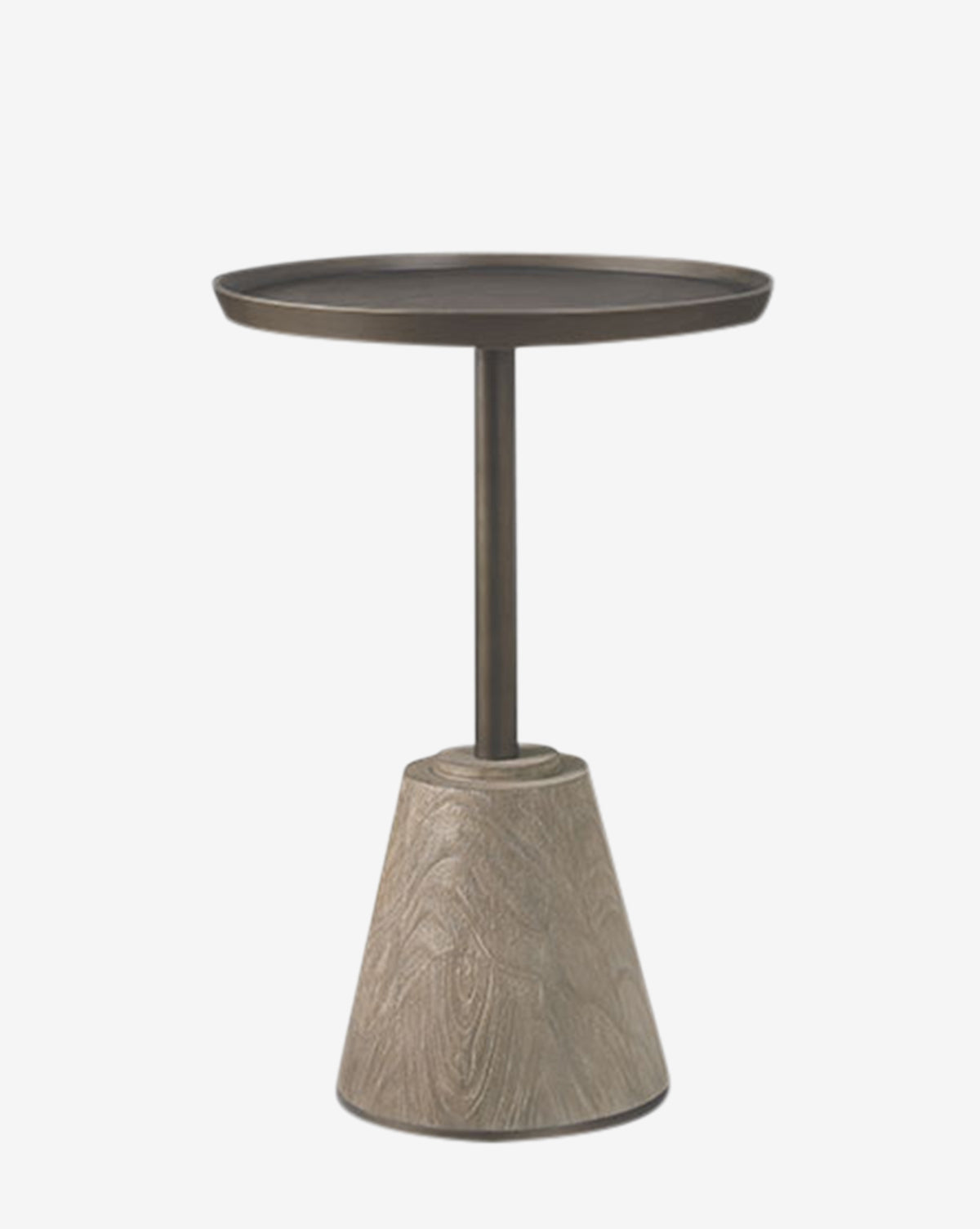 Modern Phinney Side Table - Small End Table with Storage Shelf for Living Room, Bedroom, or Office - Compact Accent Table for Home Decor