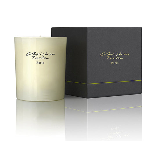 Christian Tortu Foret Scented Candle - Premium Luxury Scented Candle for Home, Spa & Relaxation - Forest Aroma for Cozy Evenings & Romantic Ambiance