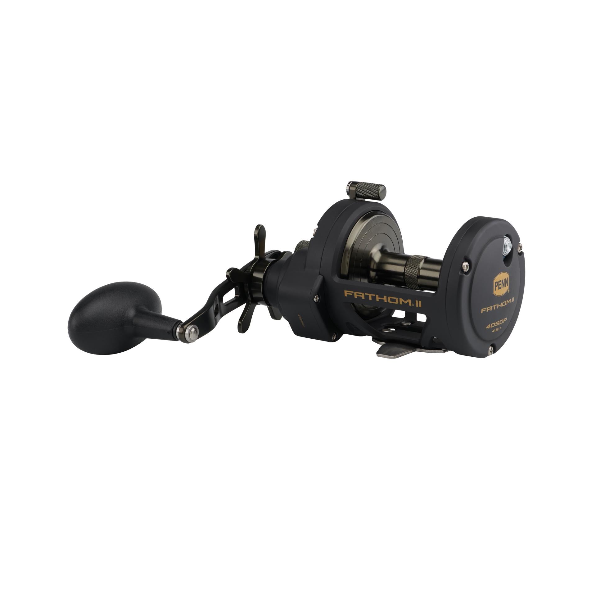 PENN Fathom™ II Star Drag Conventional Fishing Reel - Saltwater & Freshwater Fishing Gear for Offshore, Surf, and Boat Anglers