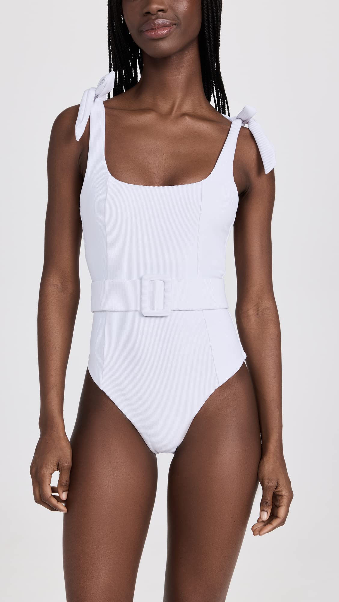 Beach Riot Women's Sydney Belted One-Piece Swimsuit - Sexy High Waist Bathing Suit for Women, Perfect for Beach Vacation & Pool Party