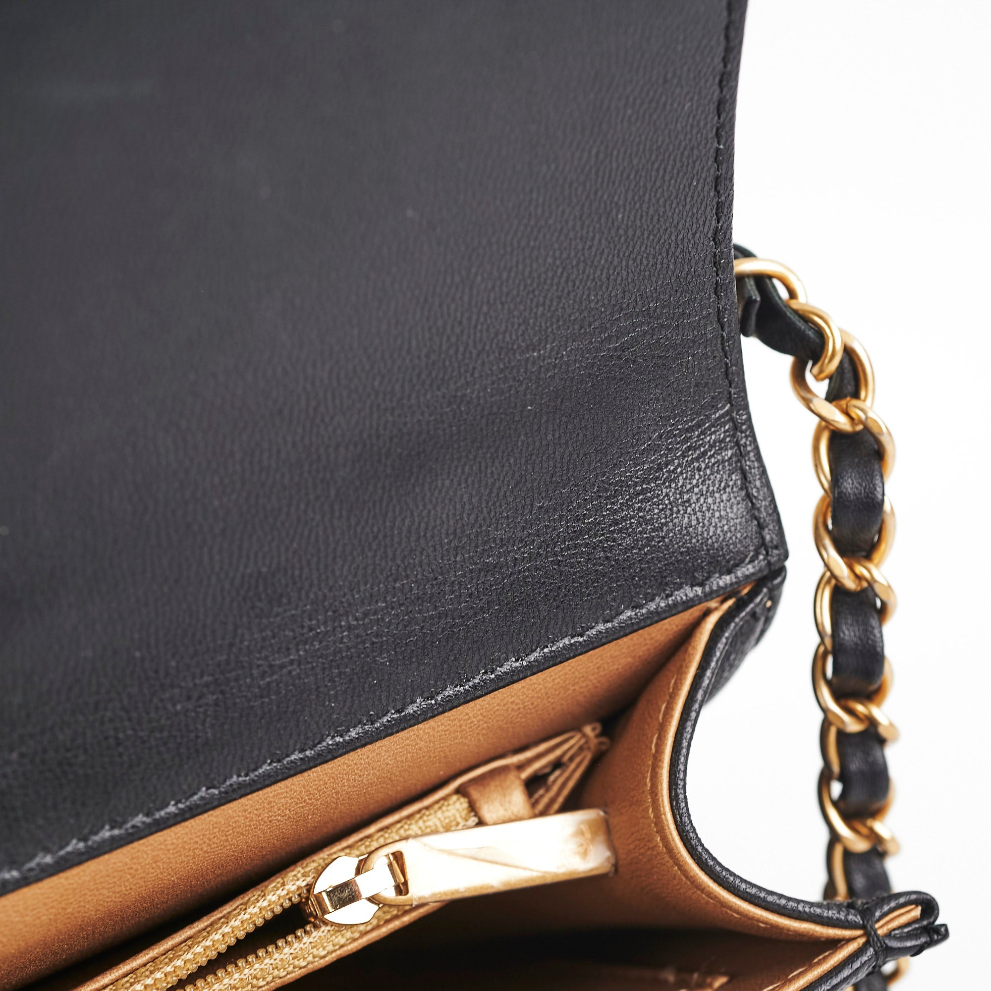 Chanel Classic Flap Bag with Pearl Accents - Black Leather Crossbody Handbag for Women | Perfect for Evening Parties, Weddings & Special Occasions