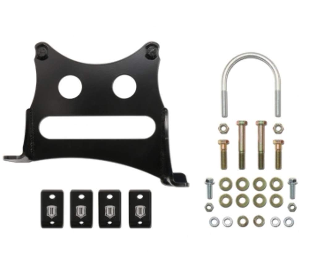 Icon 65000 Steering Stabilizer Kit - Heavy Duty Shock Absorber for Smooth Ride | Perfect for Off-Road Trucks, Jeeps & SUVs | Reduces Vibration & Improves Handling on Rough Terrain