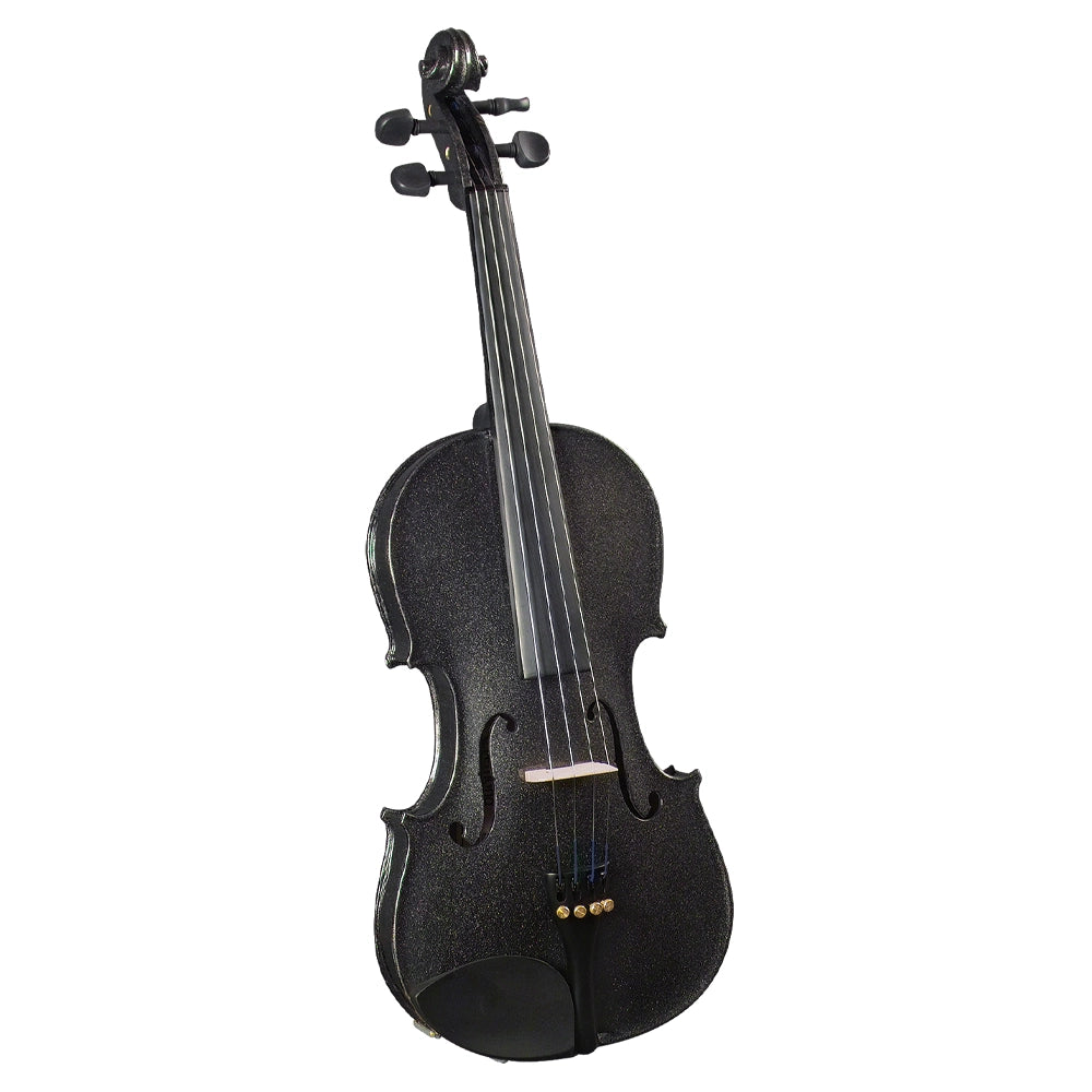 Cremona SV 75 Premier Novice Violin Outfit - Full Size 4/4 with Bow, Case & Rosin - Available in Multiple Colors - Perfect for Beginners & Music Students