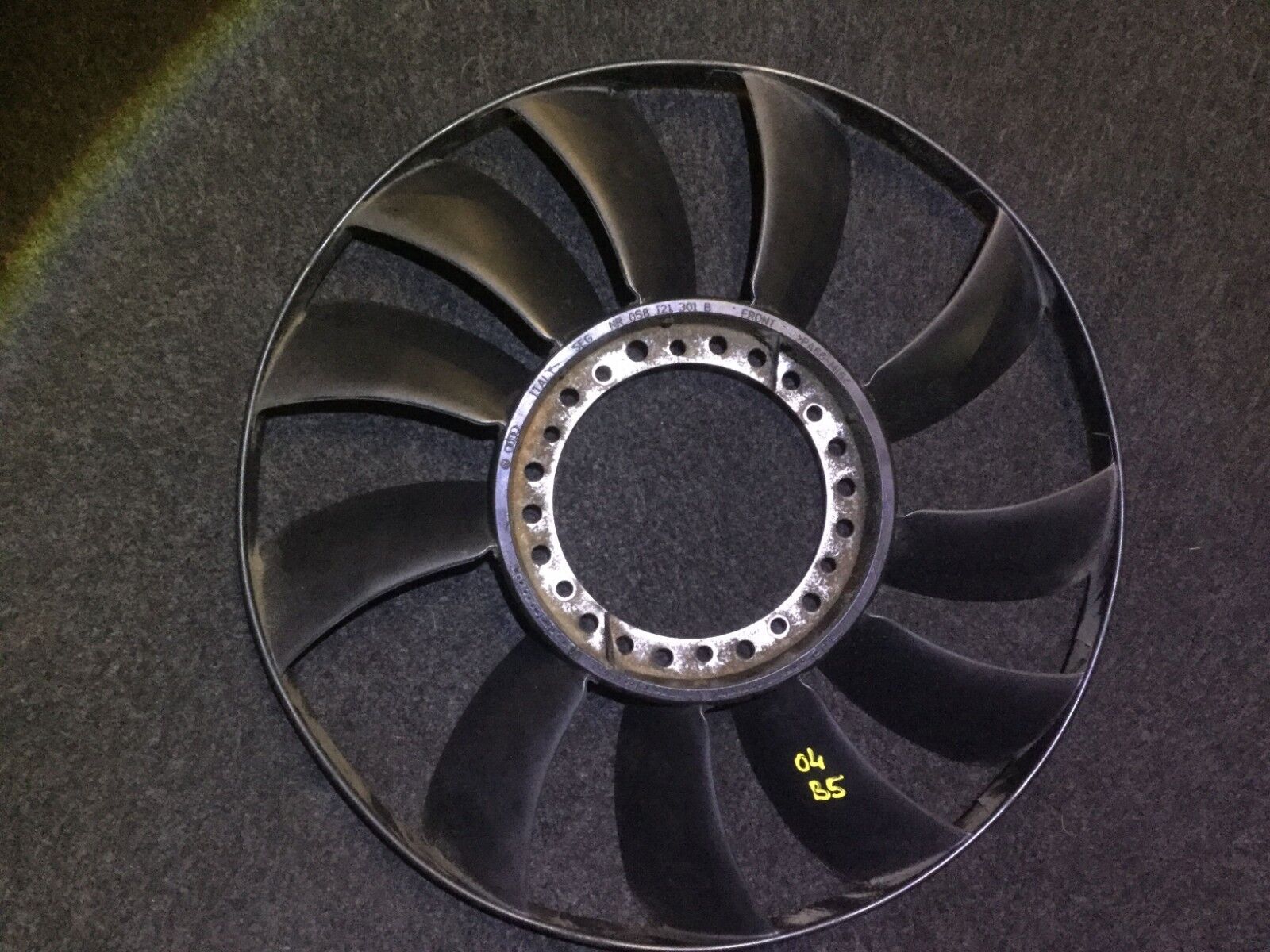02 03 04 05 VW Passat Radiator Fan Blade 058121301b OEM D23 Replacement - Perfect for Engine Cooling & Overheating Prevention