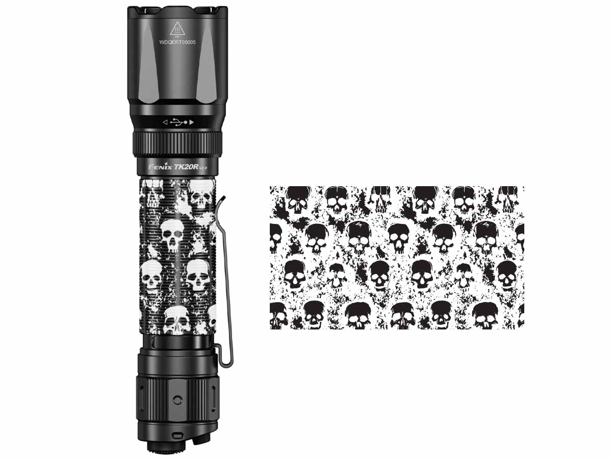 Fenix TK20R V2.0 Tactical Flashlight - 3000 Lumens, Rechargeable, Special Edition Engraved Design for Outdoor, Camping, Hiking & Emergency Use
