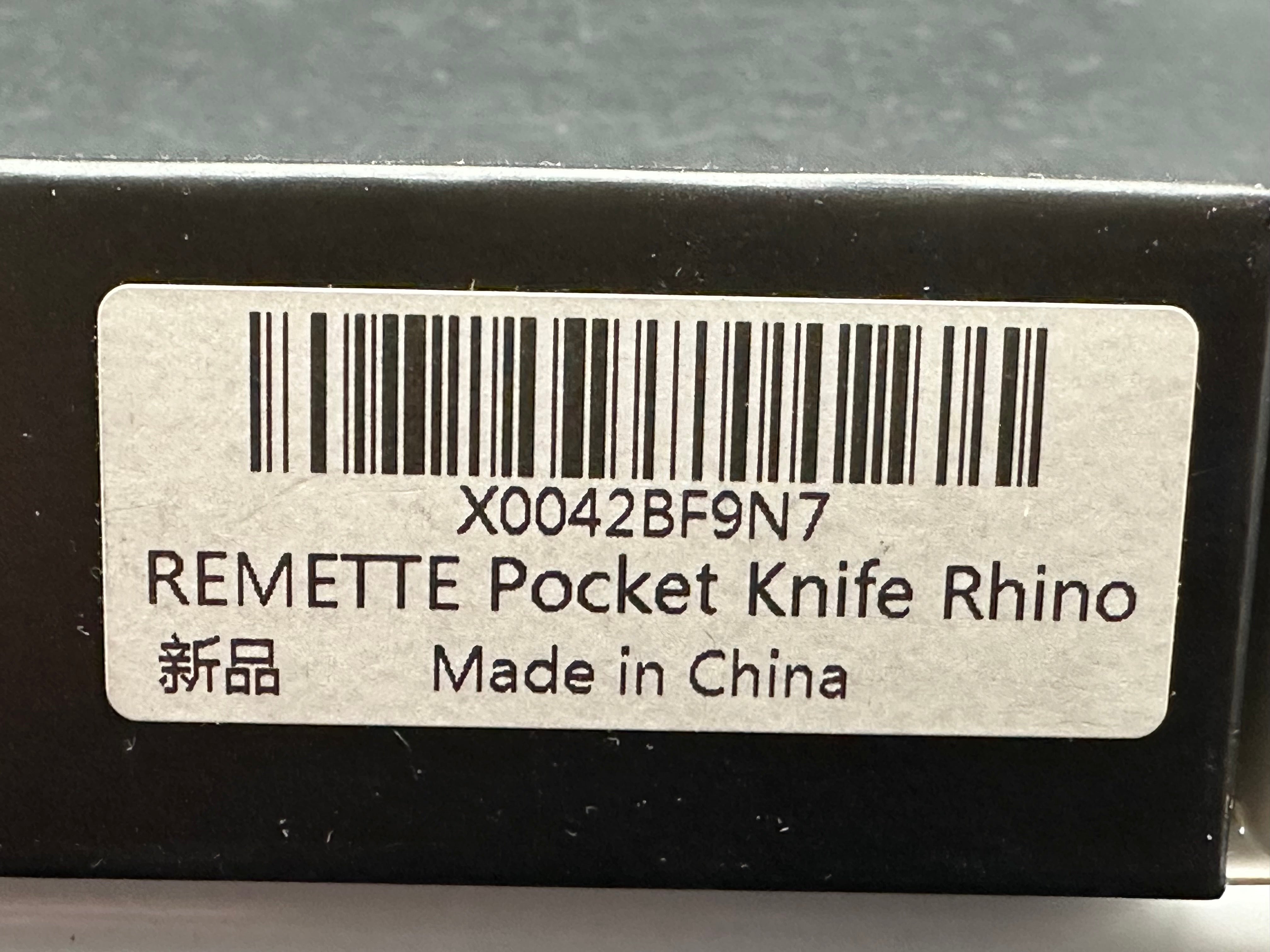 REMETTE EDC Pocket Knife Rhino - 3