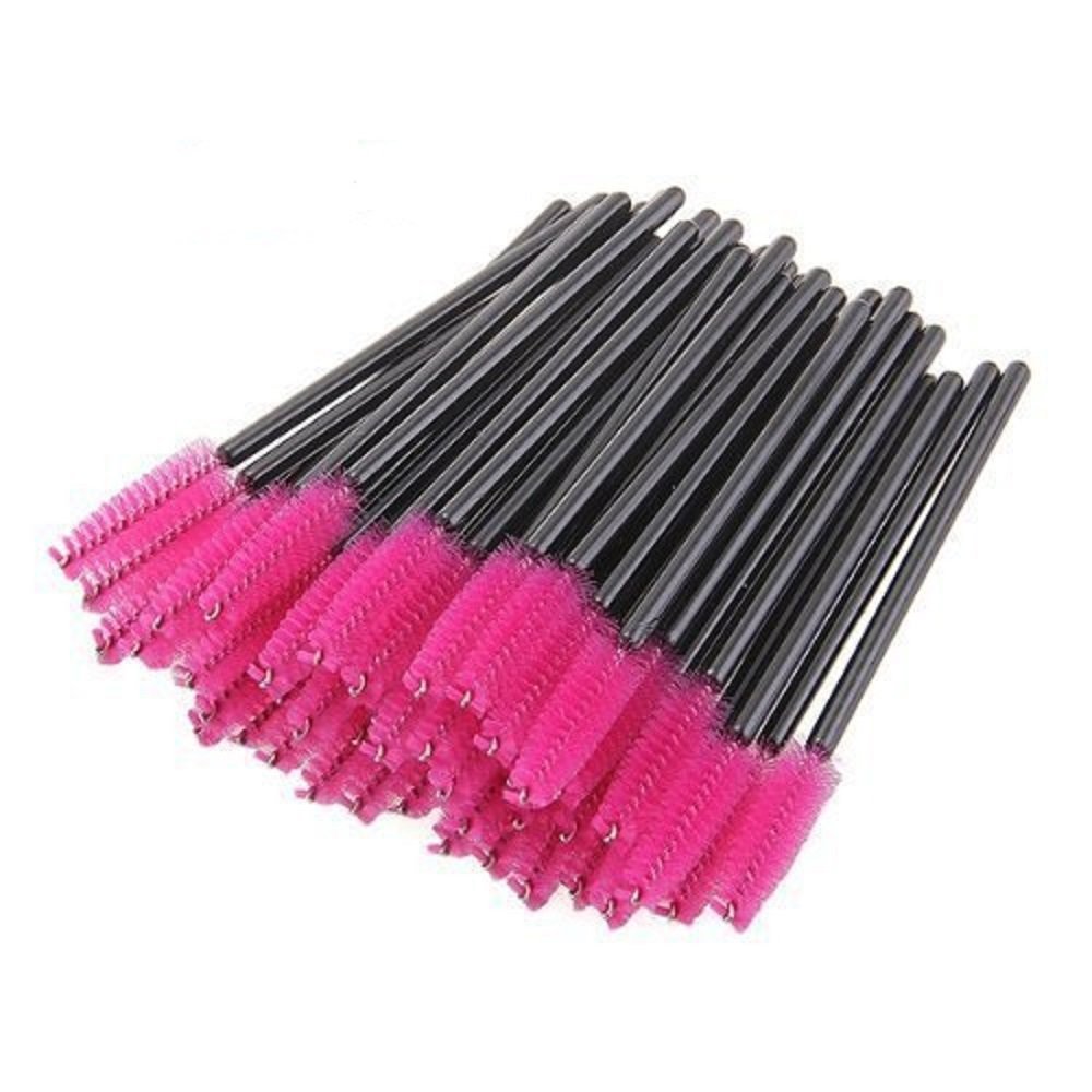 MELADY® 5000pcs Disposable Eyelash Brushes - Rose Colored Mascara Wands for Professional Makeup Application | Perfect for Salons, Lash Extensions & DIY Beauty Kits