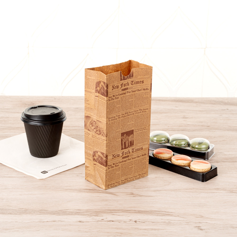 Premium Kraft Paper Bags 2 lb Capacity - 4.25