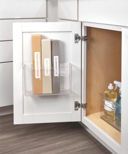 Affix Peel & Stick Door Organizer - Eco-Friendly Recycled Wall Storage for Keys, Mail & Essentials - Perfect for Entryway, Kitchen & Office Organization