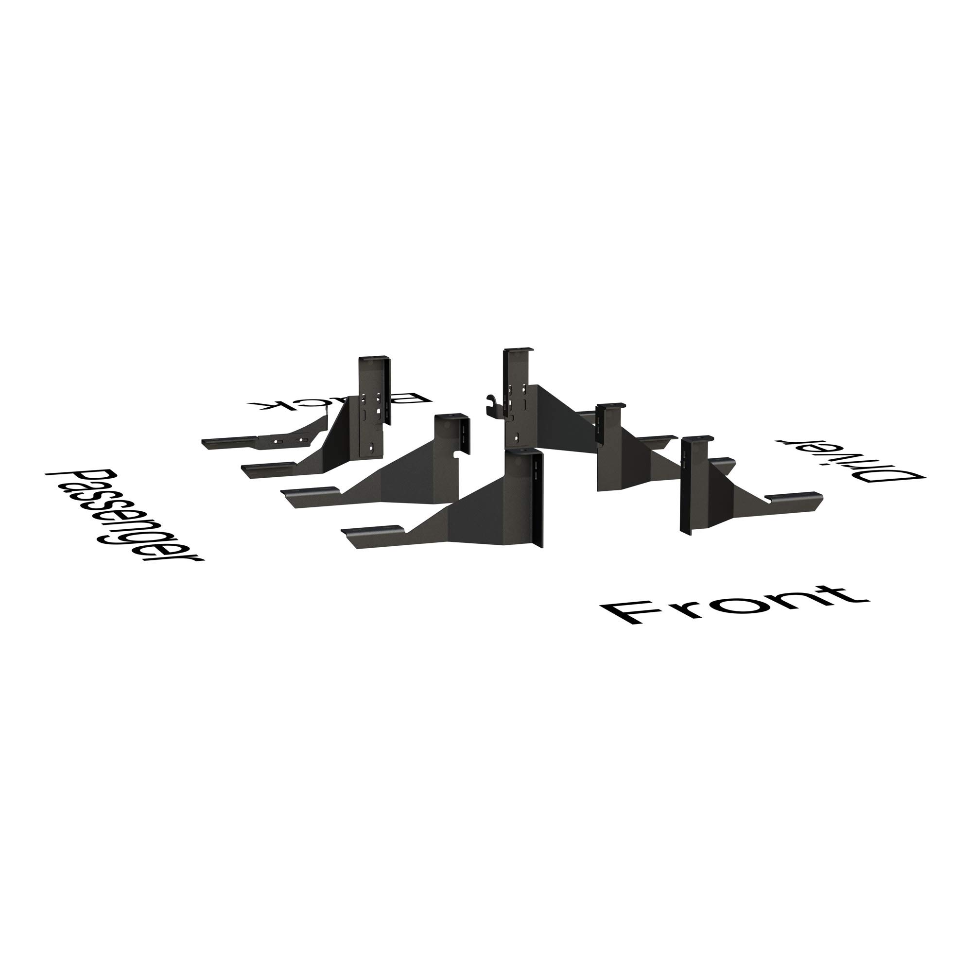LUVERNE 401439 Heavy Duty Bracket Kit - Universal Mounting Bracket for Trucks, Trailers & Equipment - Perfect for Towing, Hauling & Off-Road Use