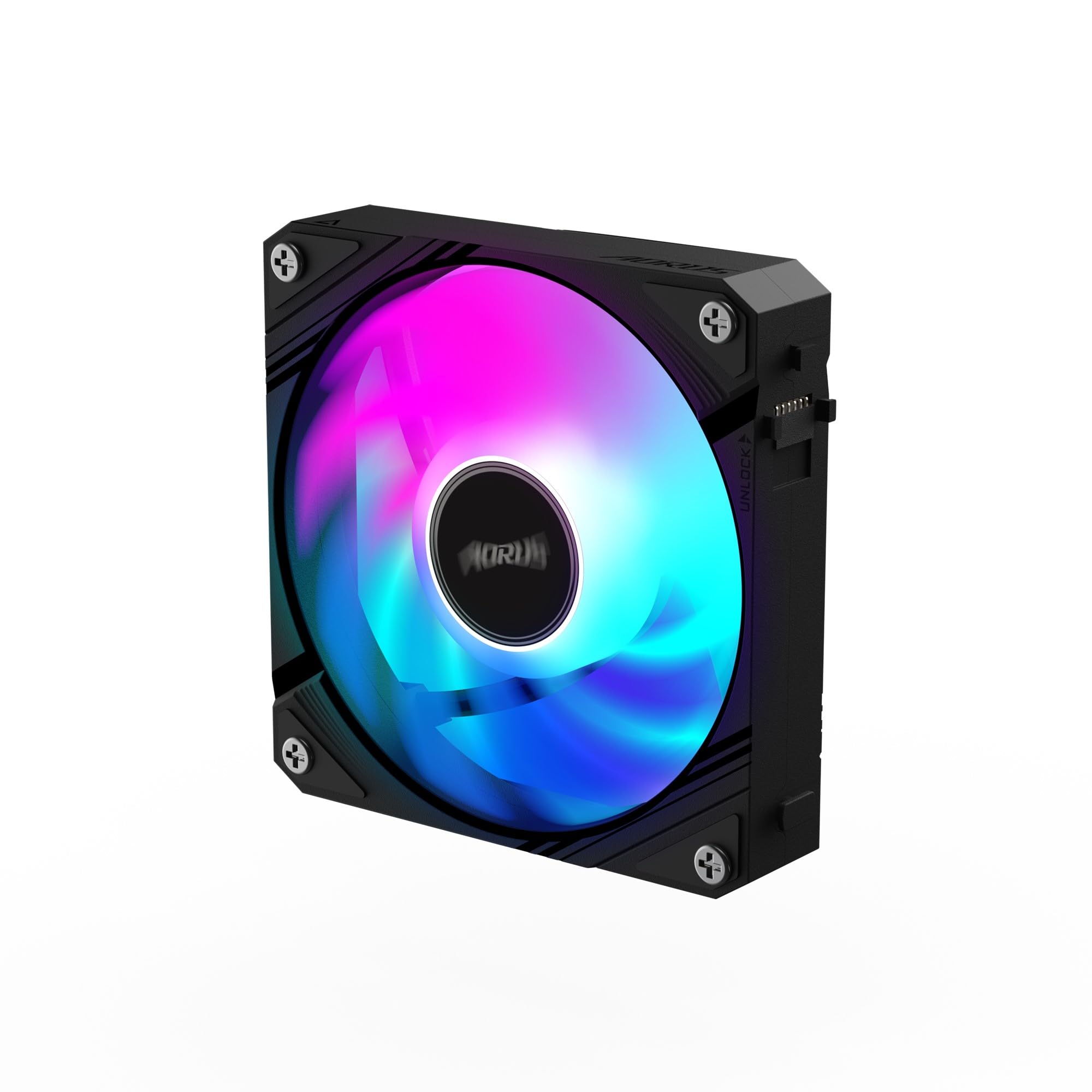 AORUS 120mm EZ Chain Fan - Hydro Bearing PC Case Fan for Gaming & Cooling