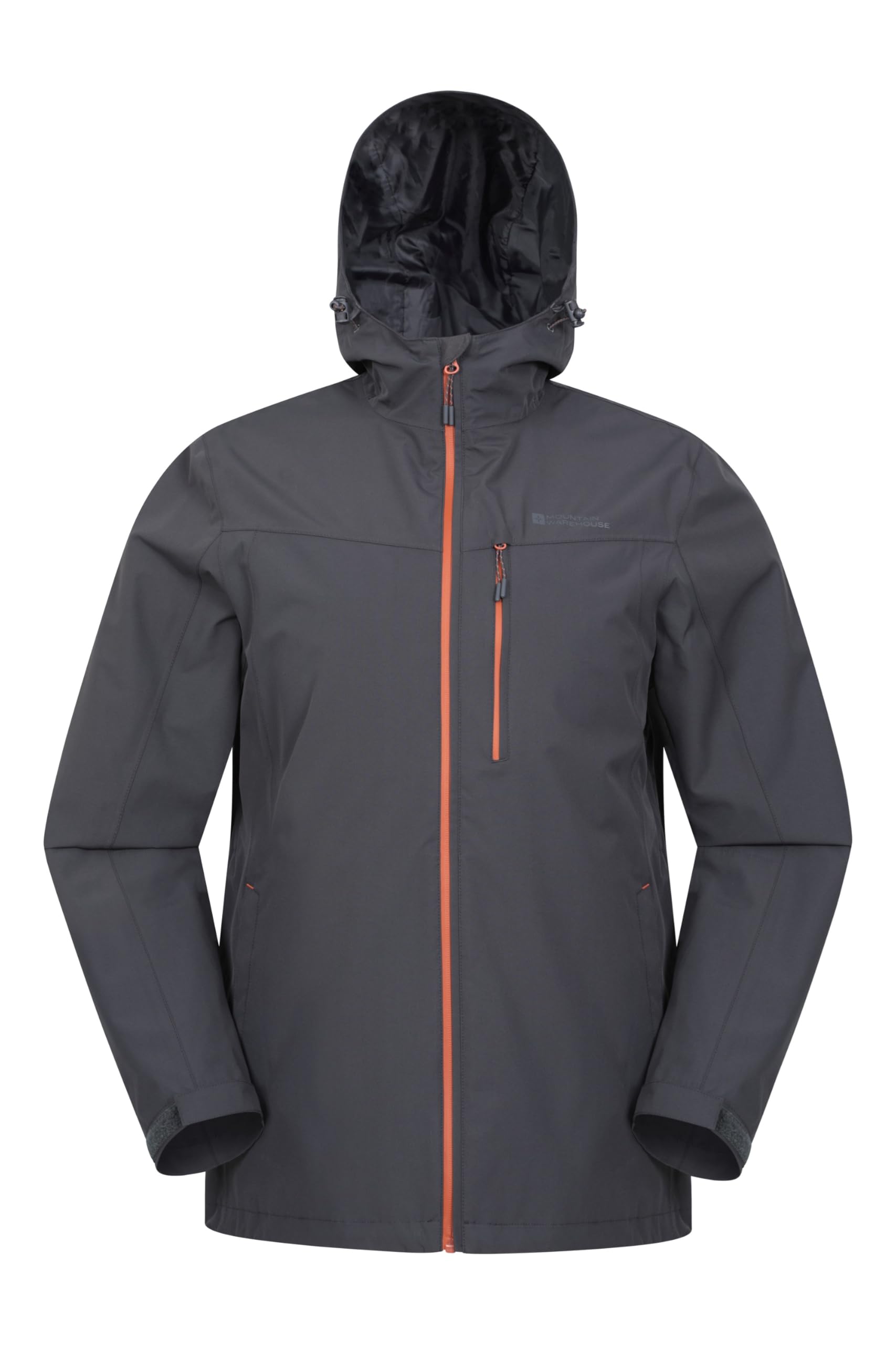 Mountain Warehouse Brisk Extreme Men's Waterproof Jacket - Lightweight Windproof Raincoat for Hiking, Camping & Outdoor Adventures