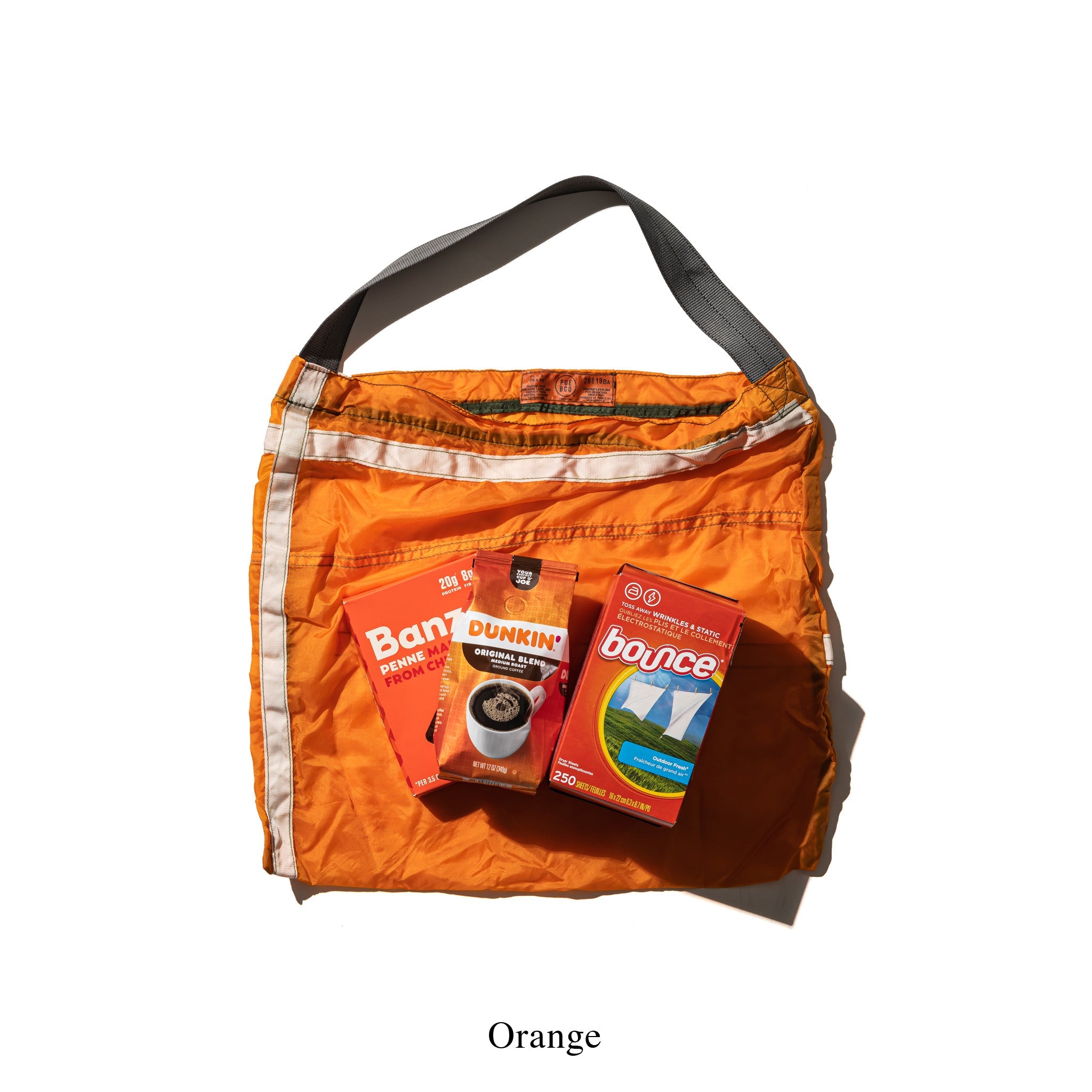 Vintage Parachute Light Bag - White | Stylish & Durable Outdoor Backpack for Hiking, Travel & Camping