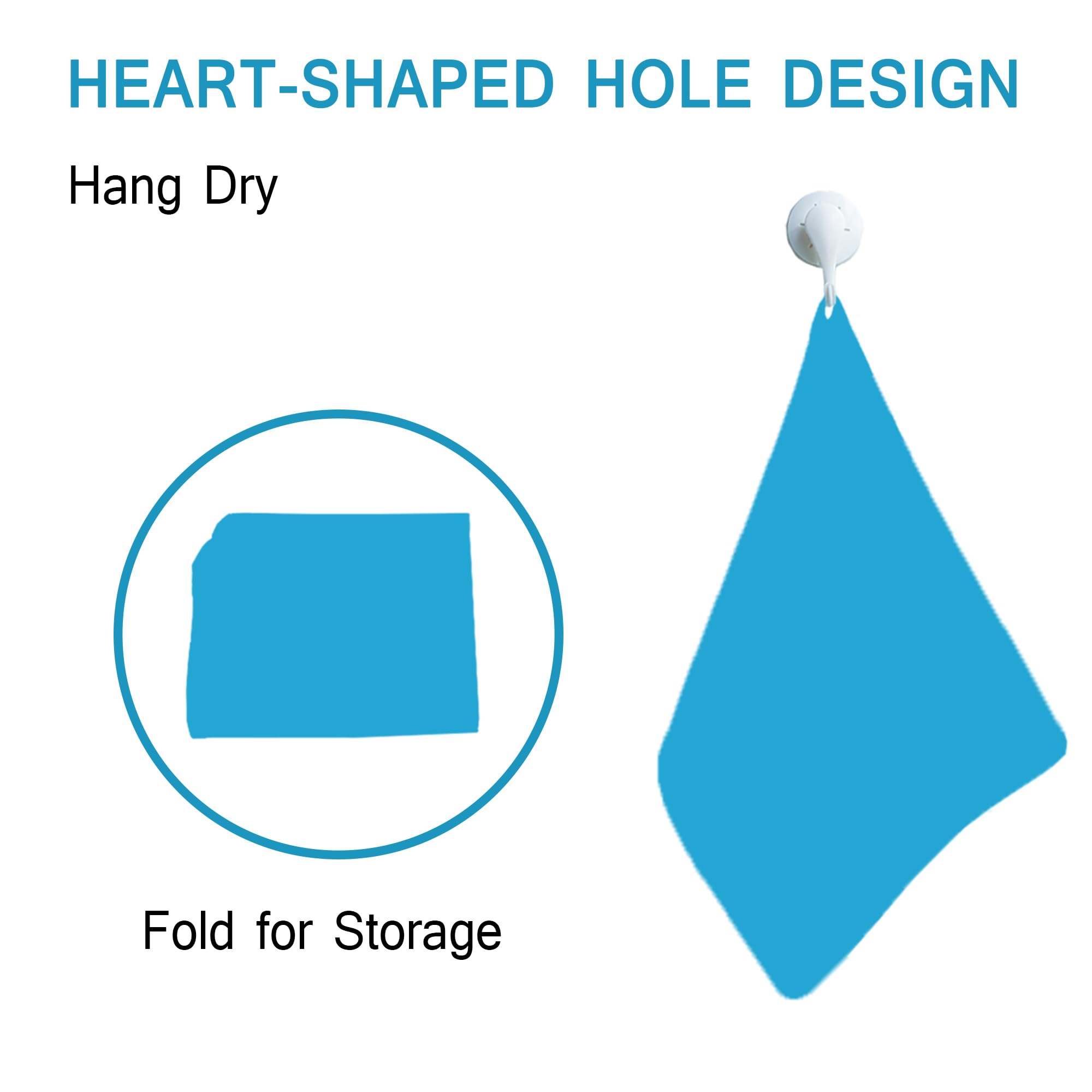 Non-Slip Silicone Placemats for Kids - 3 Pack Blue Baby Toddler Placemats for Dining Table | Portable, BPA-Free, Easy to Clean | Perfect for Home, Restaurants & Travel