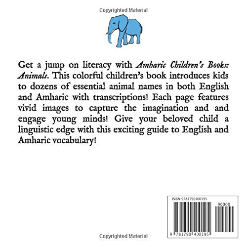 Best Amharic Children's Books About Animals - Fun Educational Stories for Kids | Perfect for Bedtime Reading & Language Learning