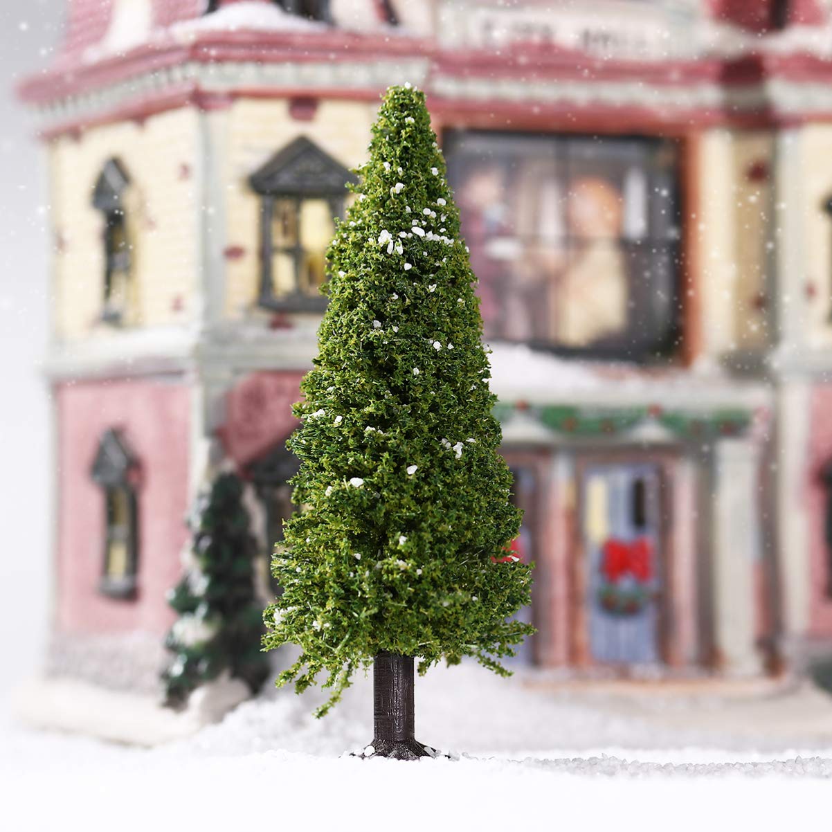 KESYOO 15Pcs Miniature Cedar Trees - Realistic Diorama Supplies for Model Scenery, DIY Crafts, and Landscape Building | Perfect for Train Sets, Wargaming Terrain & Architectural Models