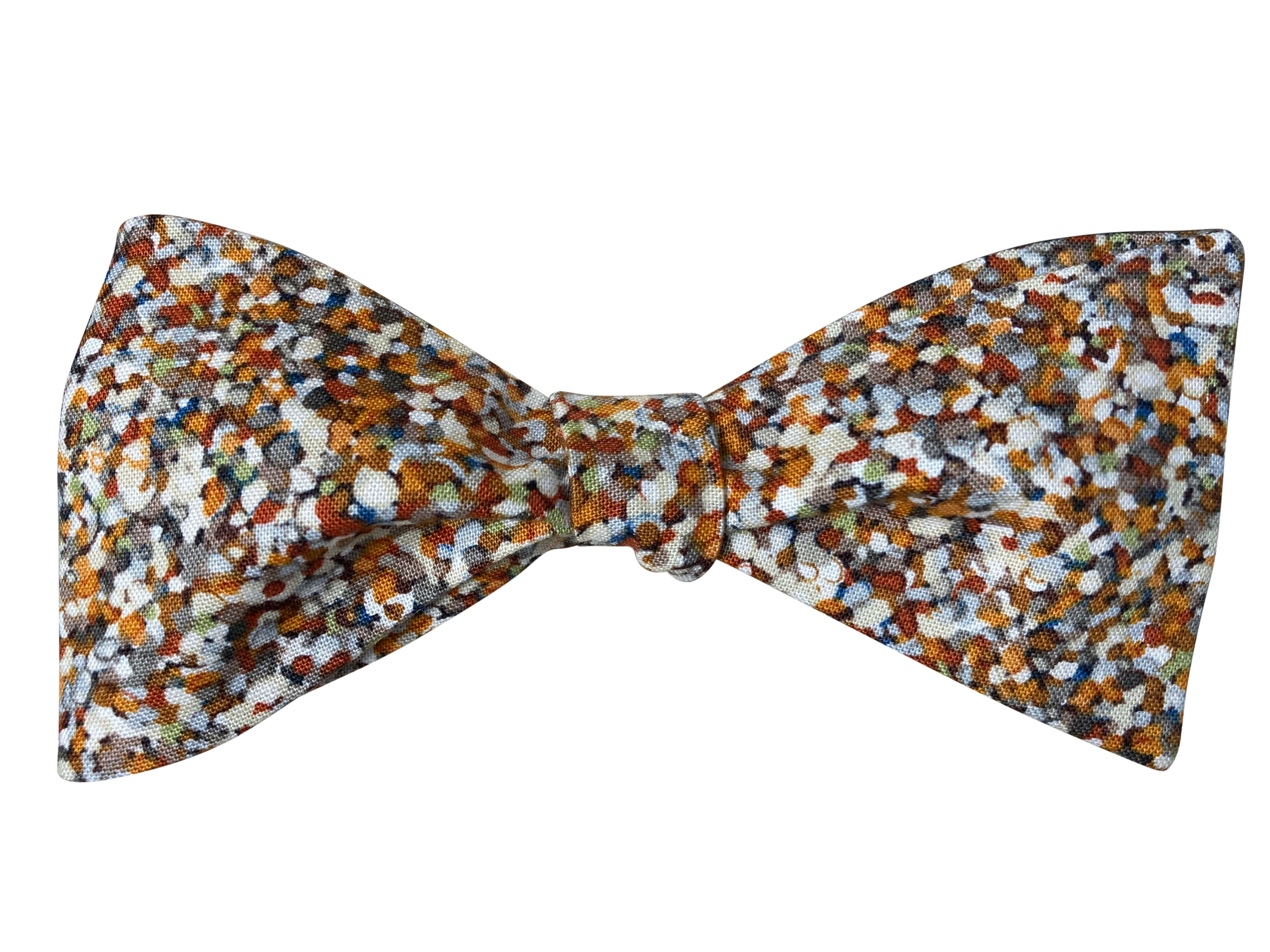 Stylish Autumn Rust Bow Tie for Men - Elegant Adjustable Necktie for Weddings, Parties & Formal Events