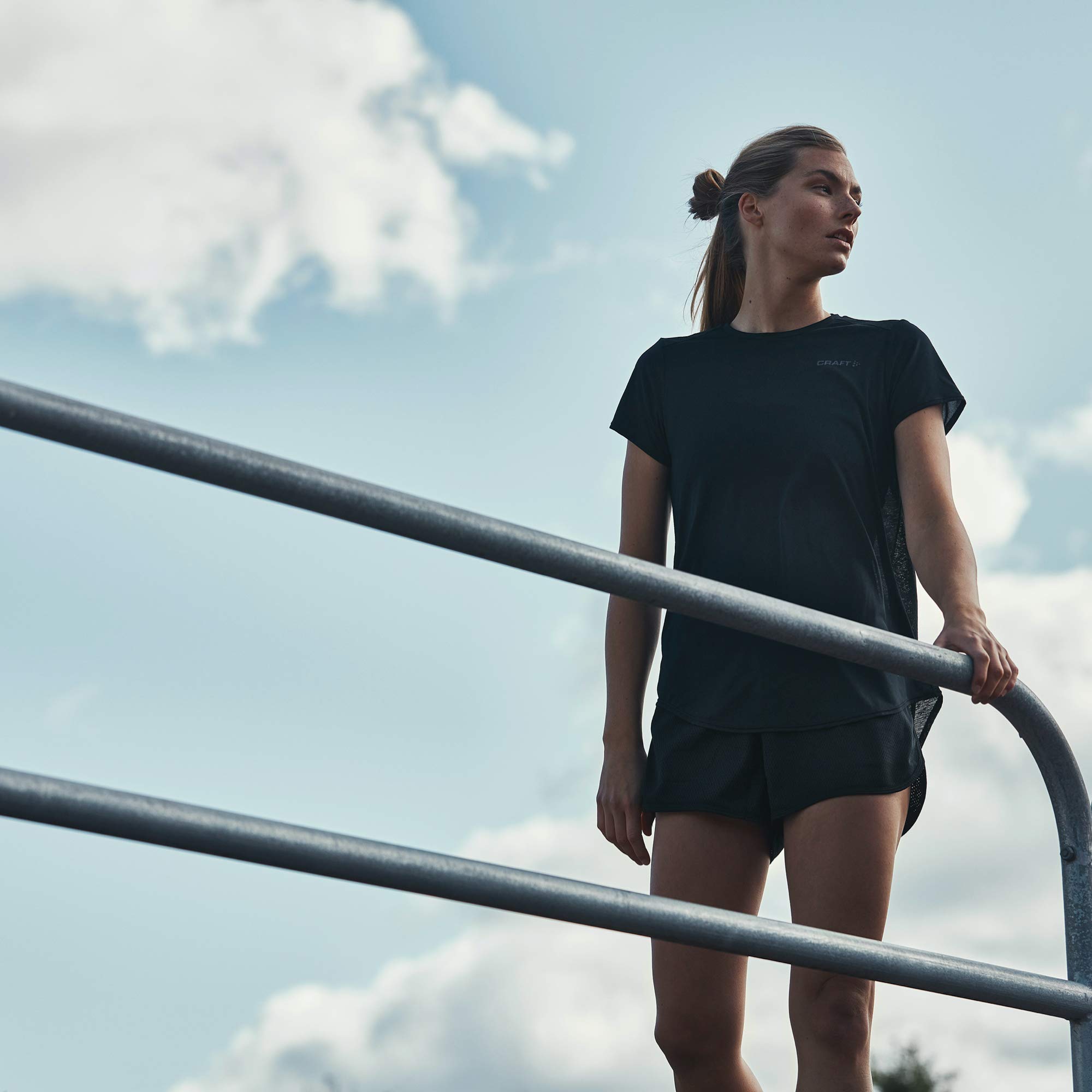 Women's Essential Gym & Sports Tee Shirt - Lightweight Technical Workout Top for Running, Yoga & Training | Breathable Activewear for Fitness & Casual Wear