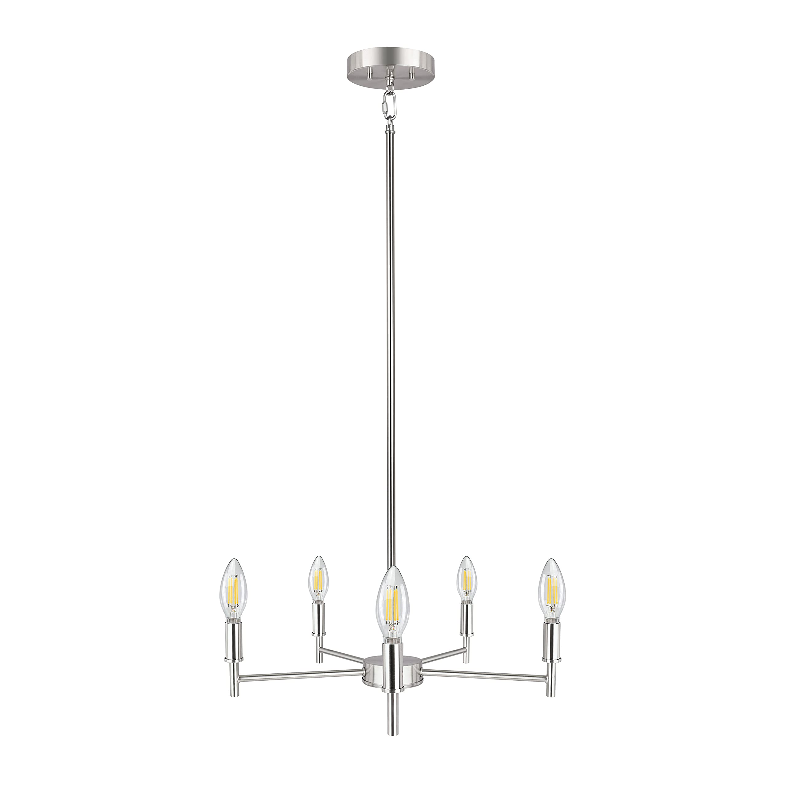 Aspen Creative 61140-11 Modern 5-Light Chandelier - 18