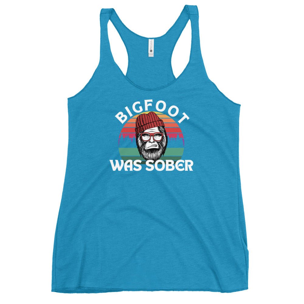 Mythical Sober Strength Racerback Tank Top for Women - Workout & Gym Essential - Perfect for Yoga, Running & Fitness Training