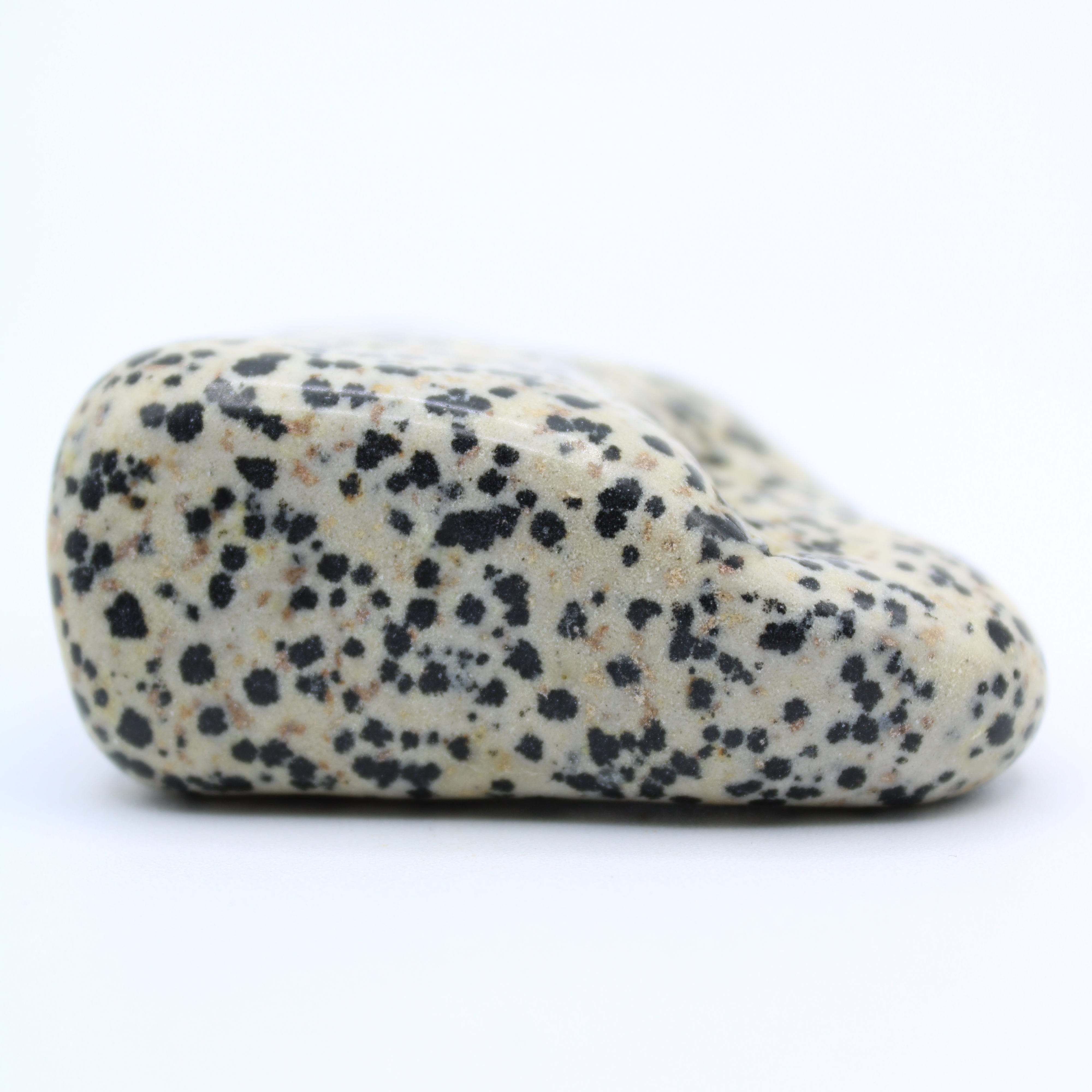 Natural Dalmatian Jasper Free Form Stone - Healing Crystal for Meditation, Home Decor & Spiritual Gifts | Perfect for Yoga, Reiki & Positive Energy