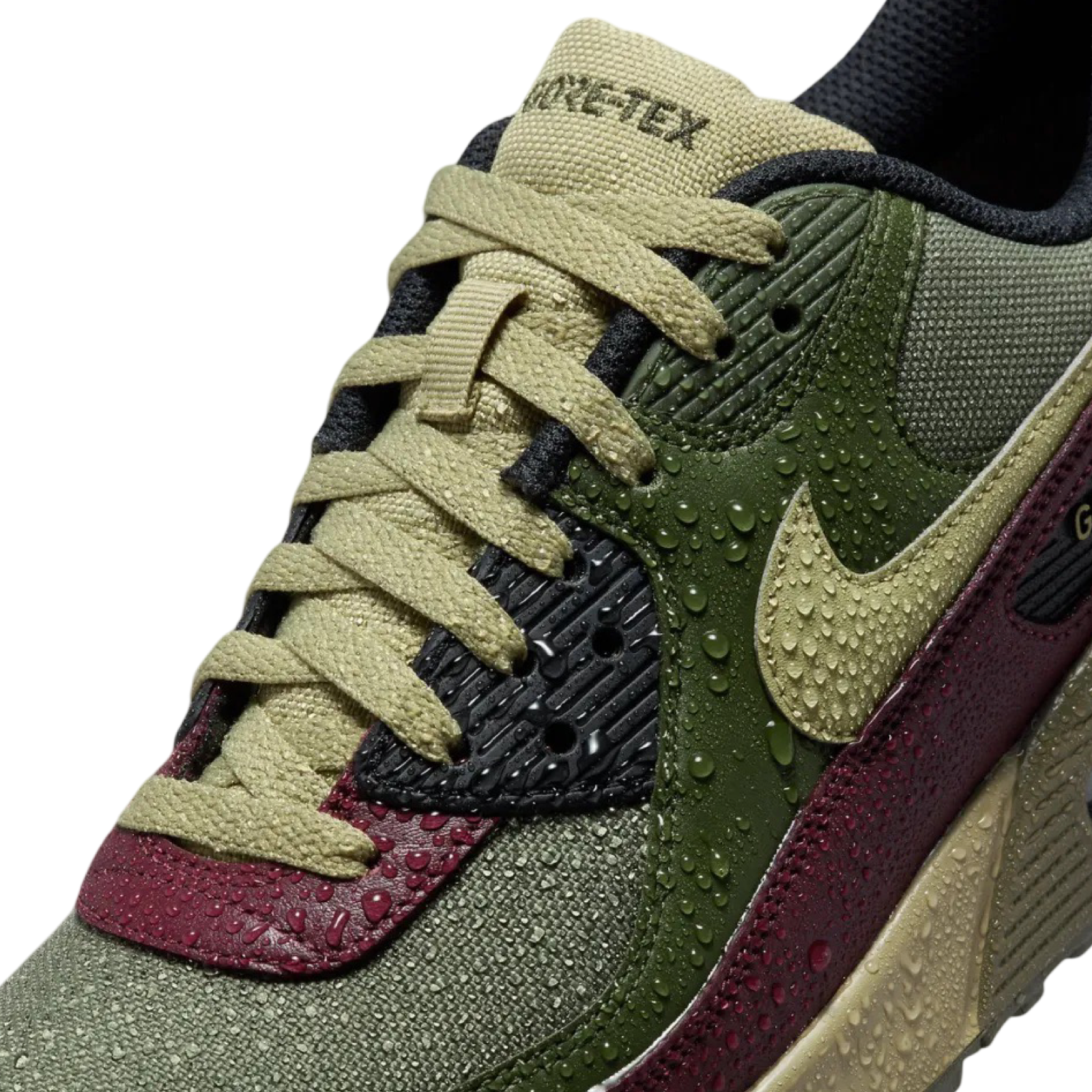 Nike Air Max 90 Gore-Tex Sneakers - Waterproof Running Shoes for Men in Medium Olive Neutral - Perfect for Outdoor Activities & Urban Commuting