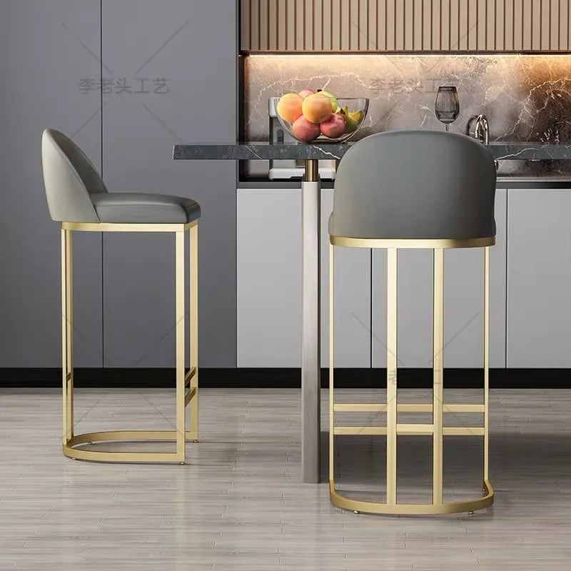 Stylish Modern Kitchen Island Counter Stool - Adjustable Height Bar Stool for Dining & Breakfast Nook - Perfect for Small Spaces & Home Decor