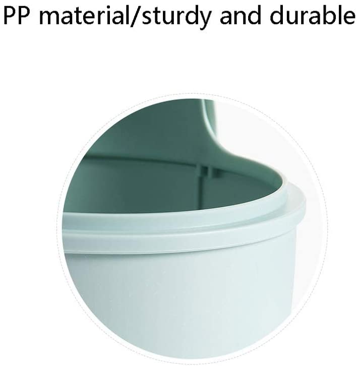 Cartoon Mini Trash Can with Lid - Home & Office Desk Waste Bin