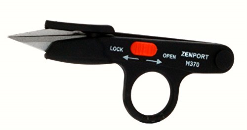 Zenport H370-12PK Professional Thread & Floral Clipper with Lock - 12-Pack | Precision Gardening Shears for Florists, Crafting & DIY Projects | Ideal for Flower Arranging, Sewing & Home Decor