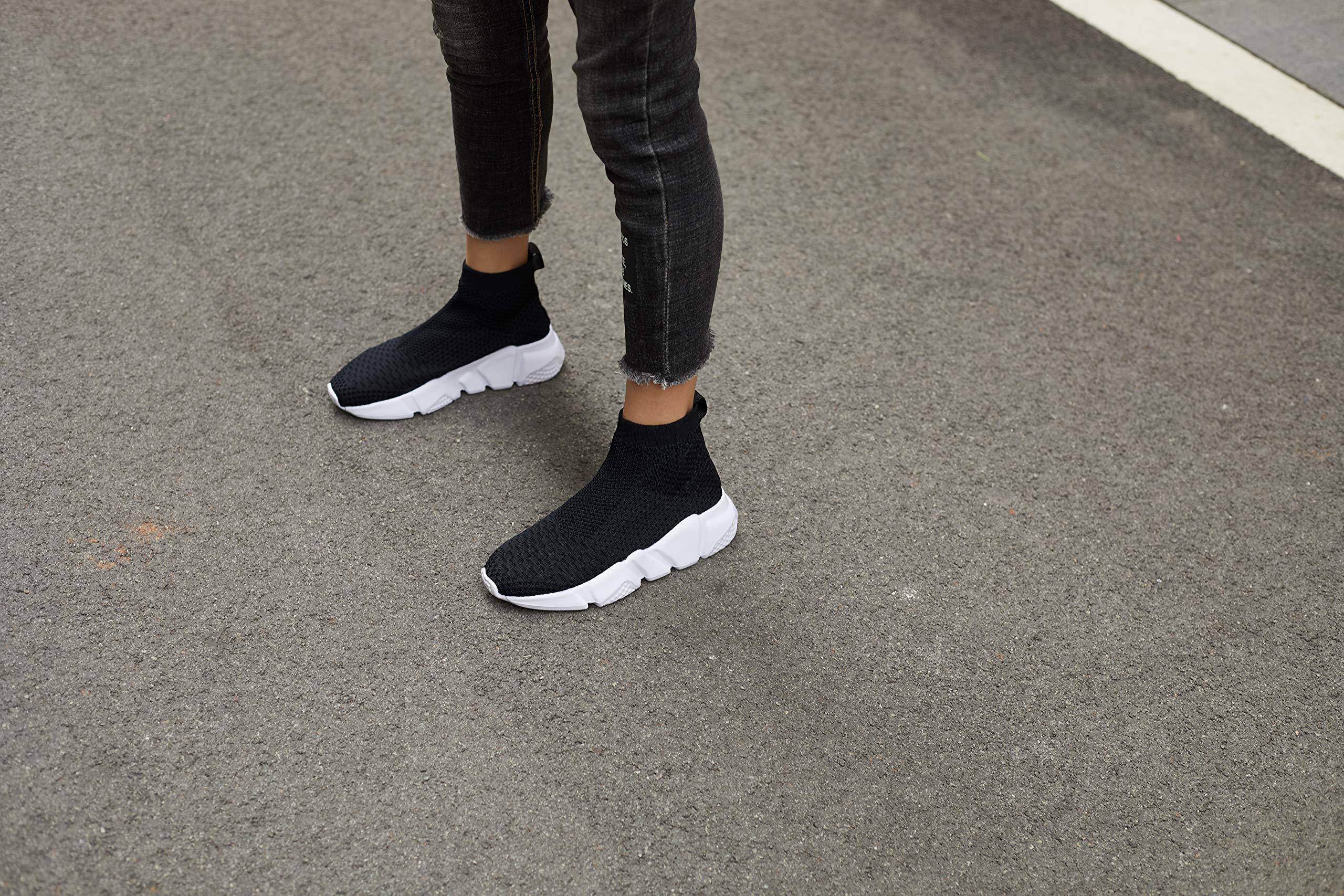 Casbeam Women's Running Shoes - Lightweight Breathable Slip-On Sneakers for Walking, Tennis, Gym & Workout - Comfortable Stylish Trainers for Ladies - Perfect for Jogging, Fitness & Casual Wear